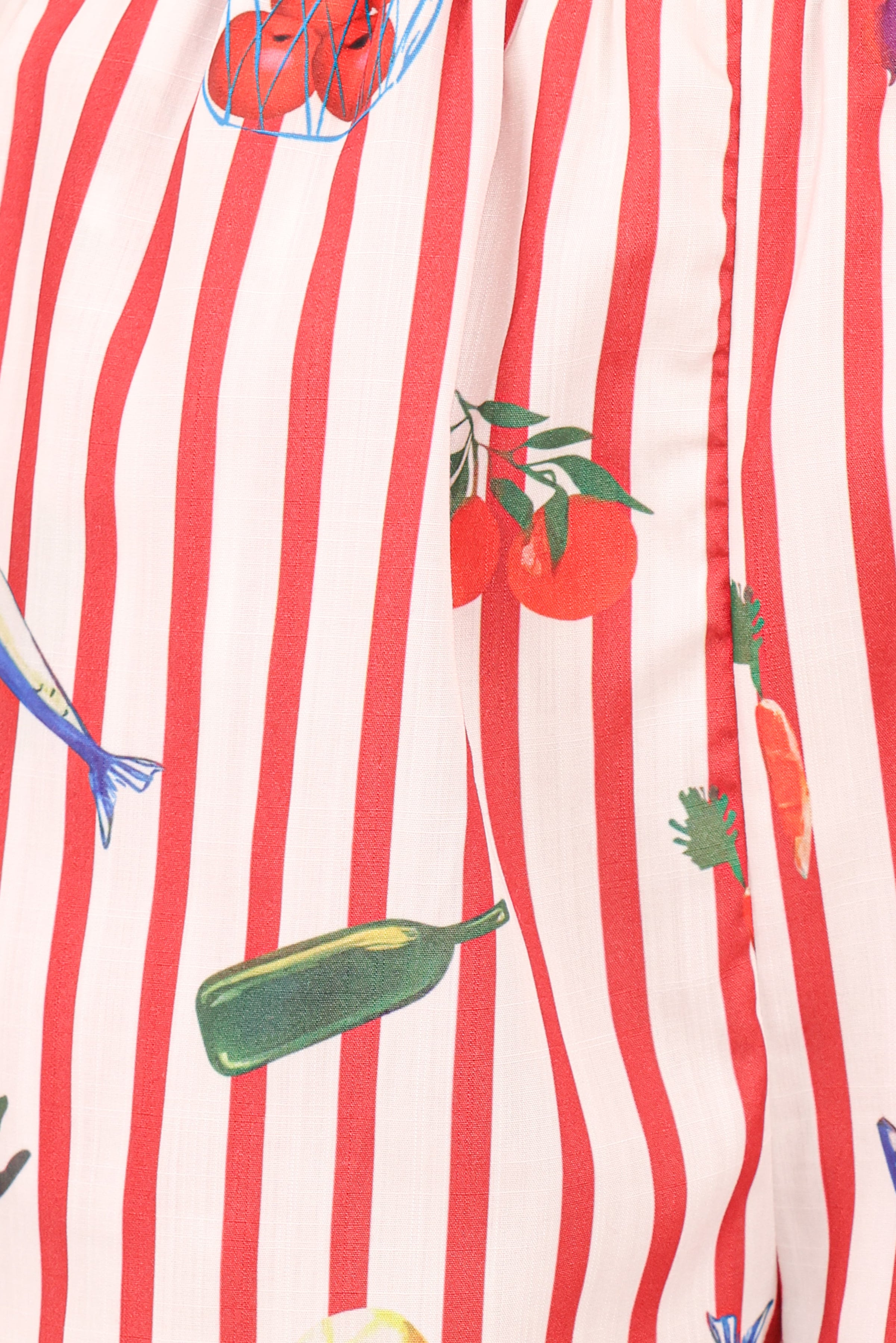 SETS Krystal Short Set - Red Stripe
