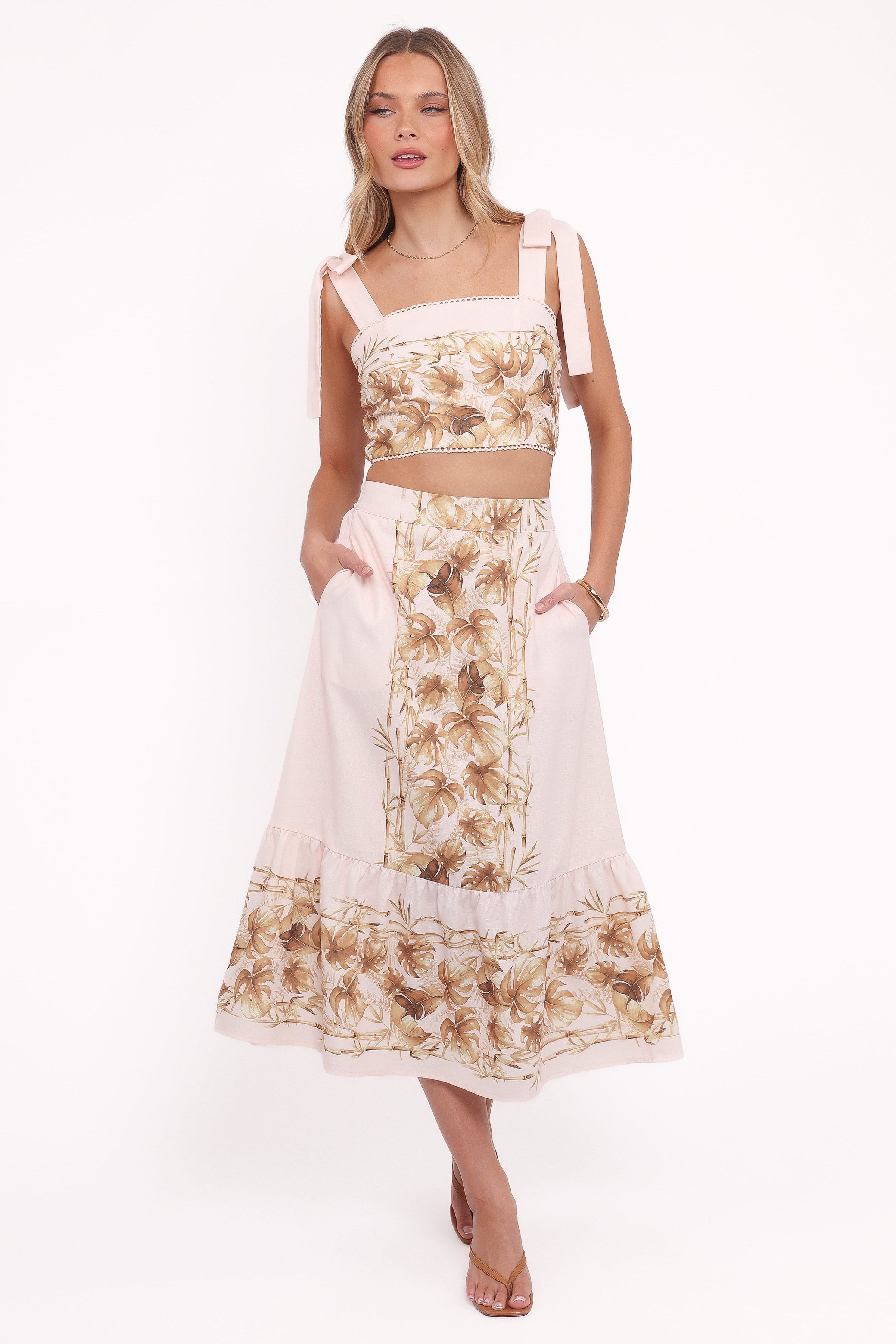 SETS Kyla Skirt Set - Light Pink