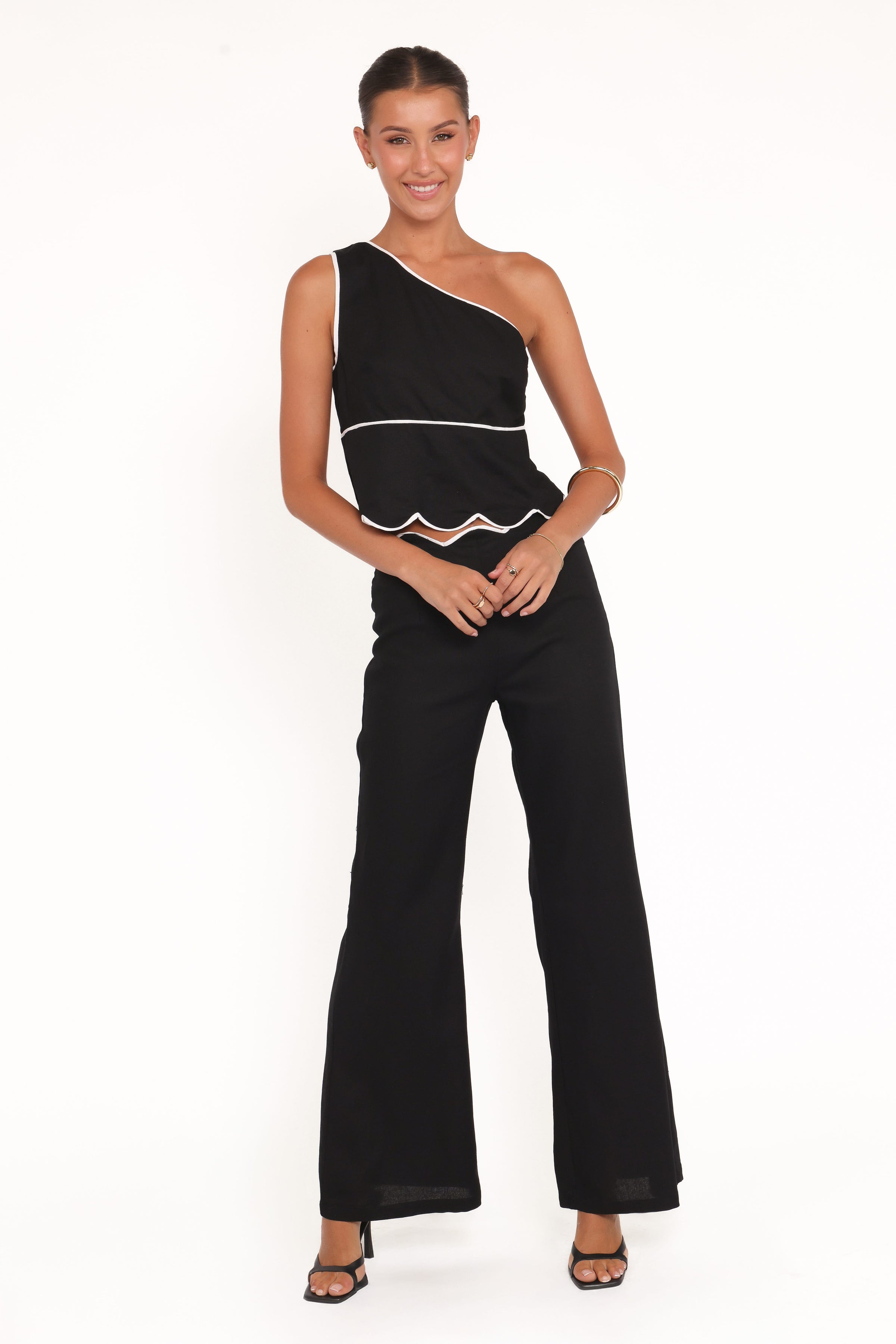 SETS Lacy Pant Set - Black