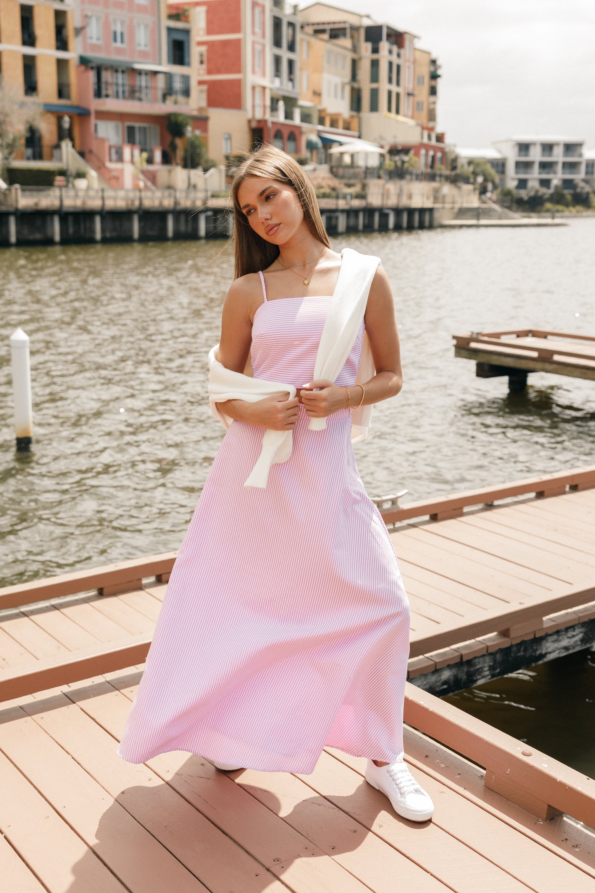 SETS Lala Two Piece Set - Pink Stripe