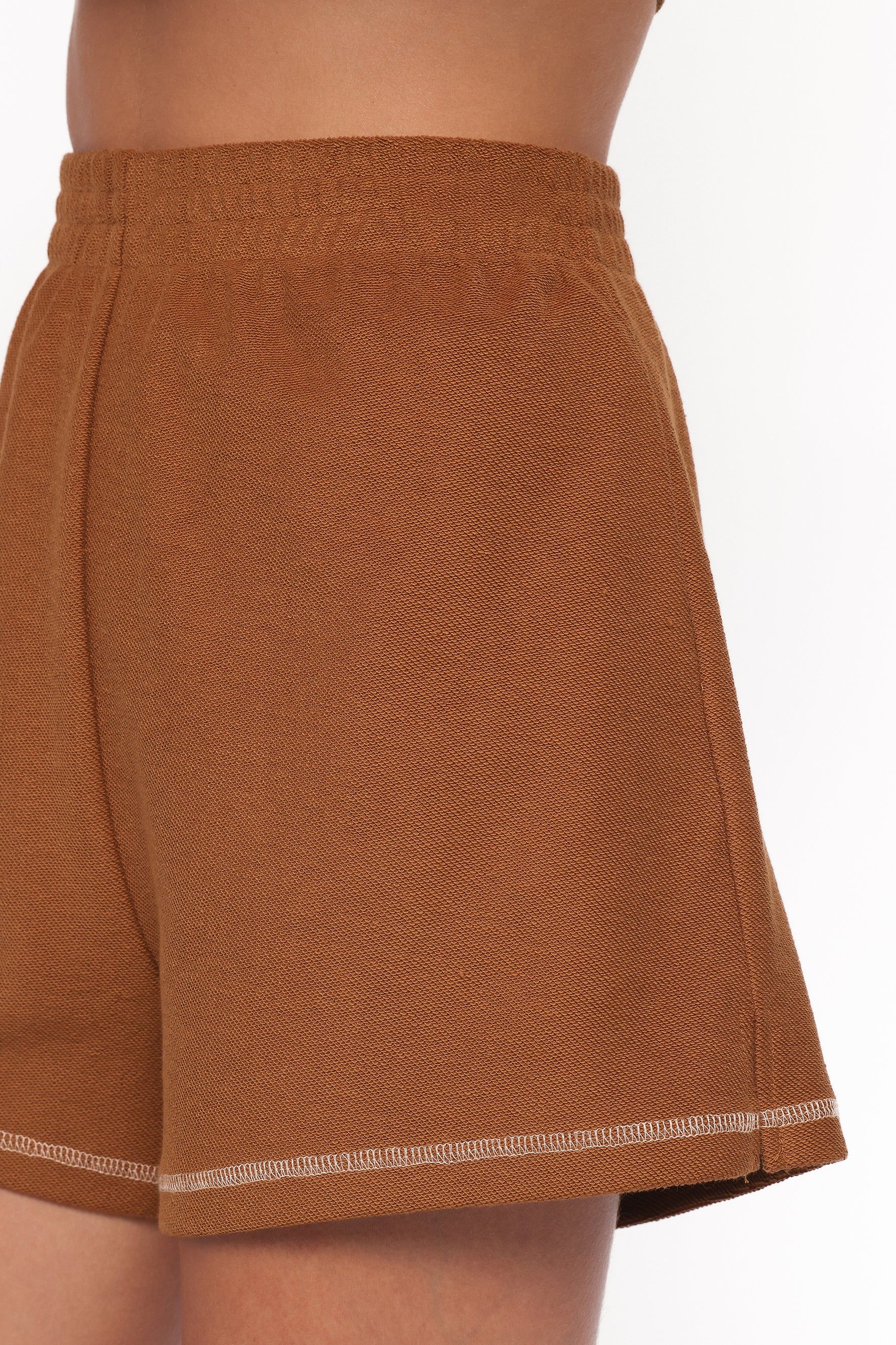 SETS Melody Knit Short Set - Chocolate