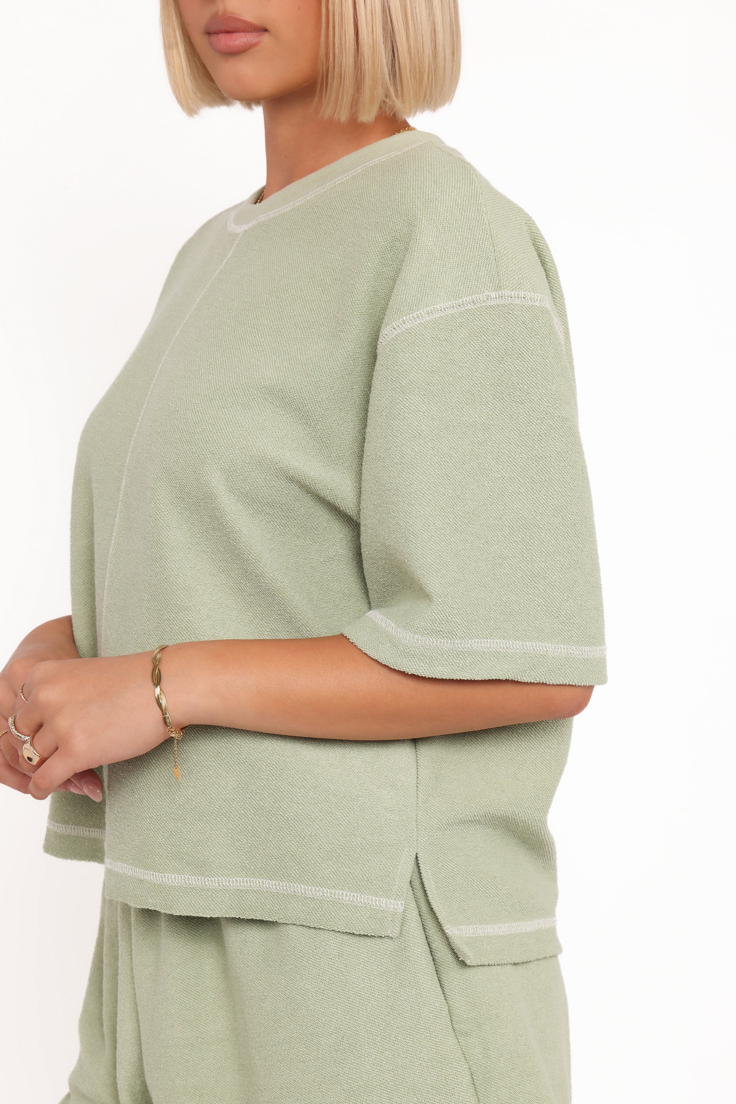 SETS Melody Knit Short Set - Matcha