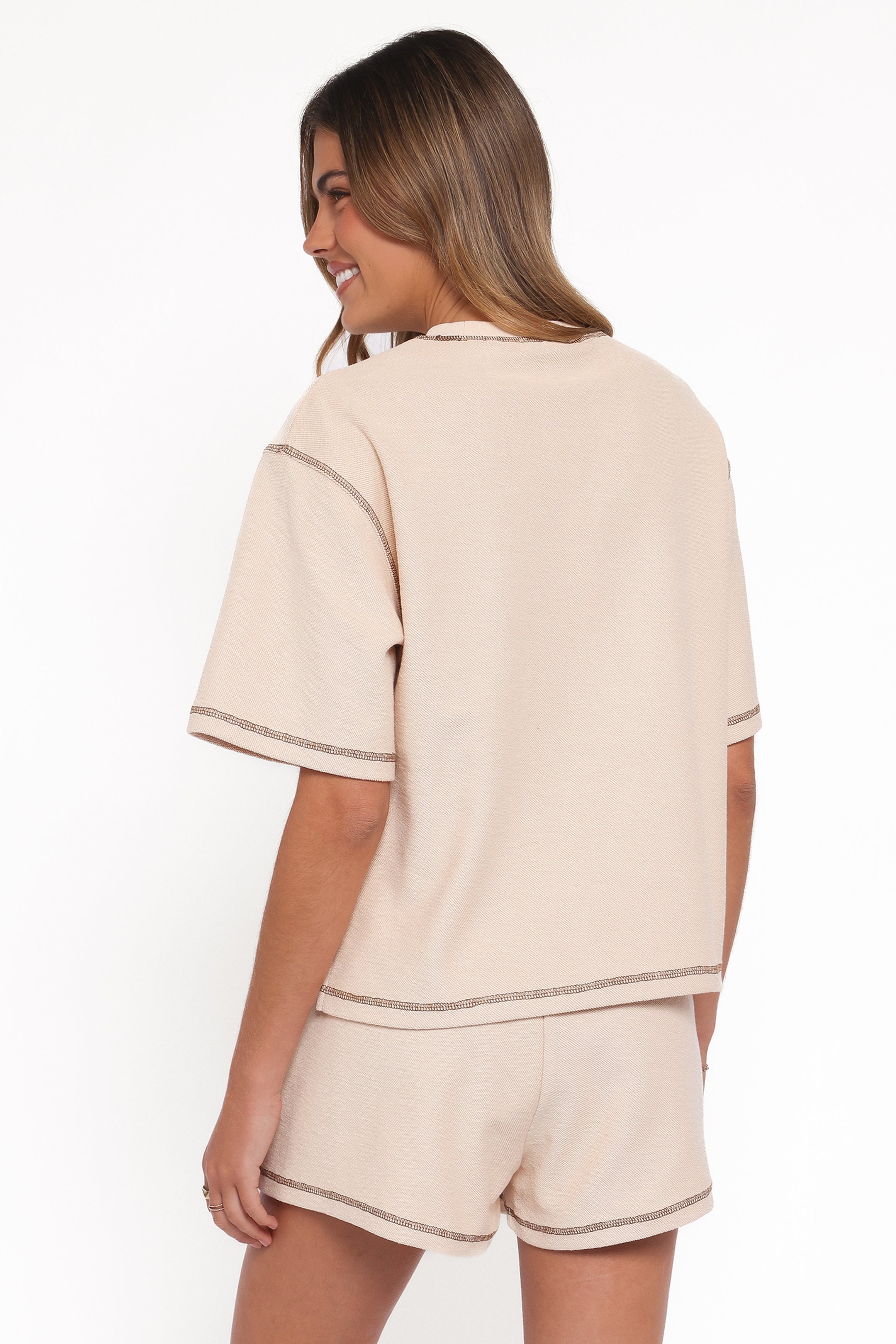 SETS Melody Knit Short Set - Oat