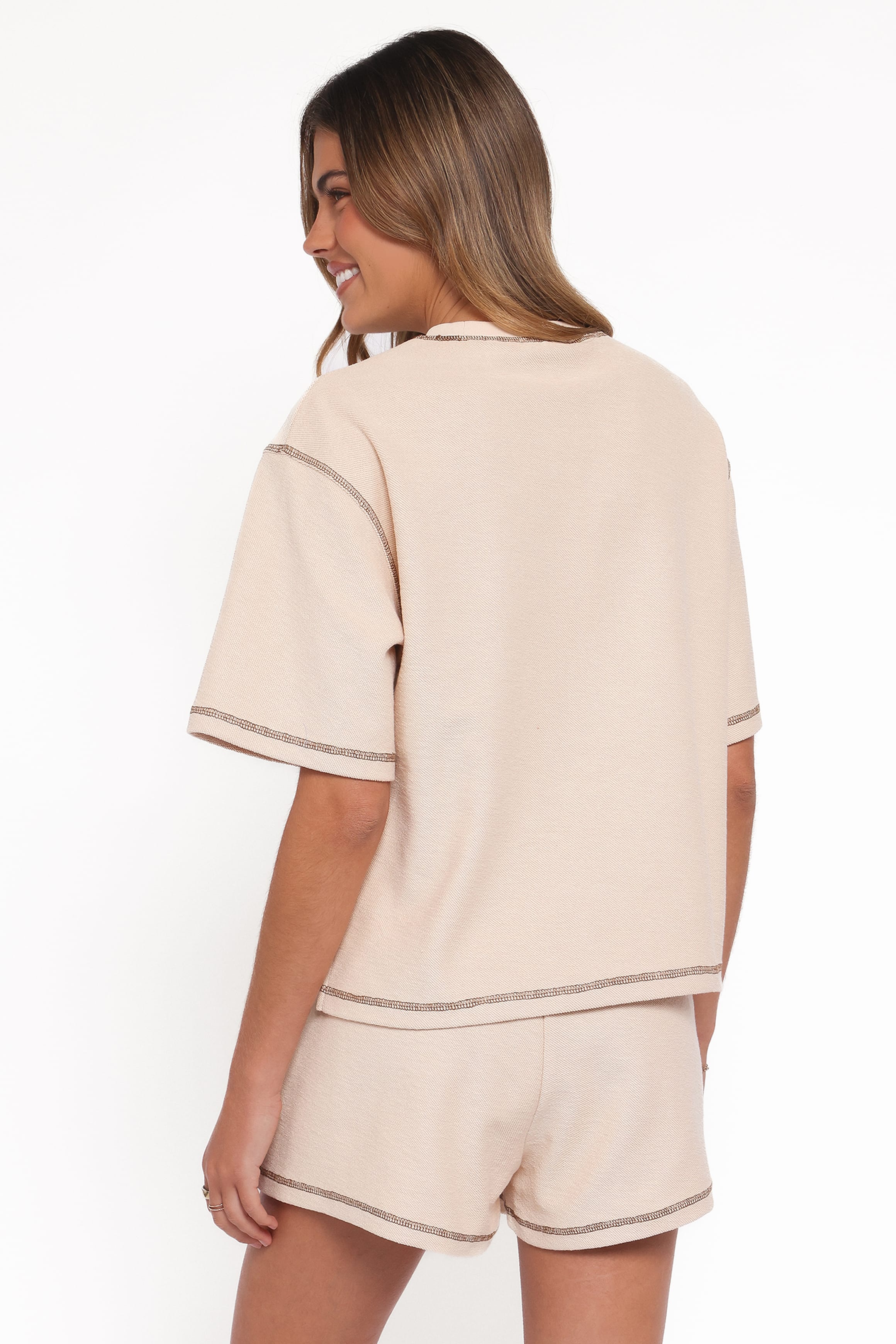 SETS Melody Knit Short Set - Oat