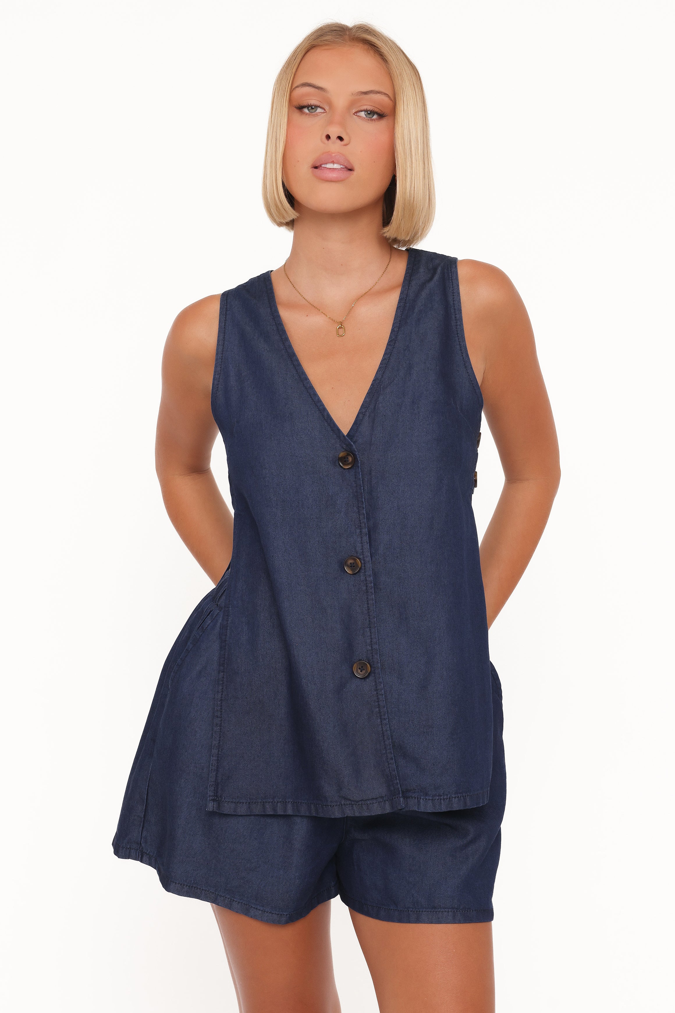 SETS Miller Short Set - Chambray