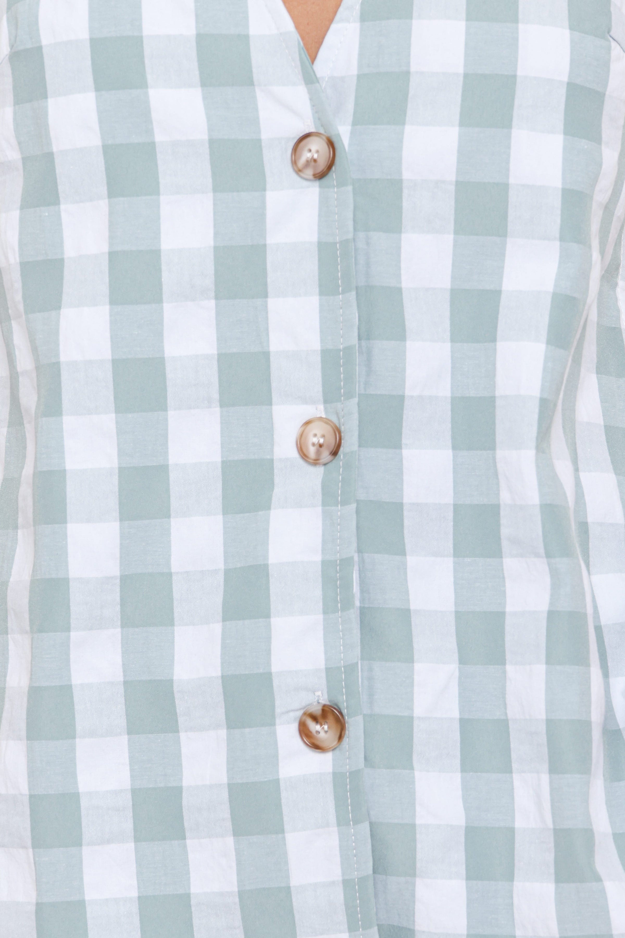 SETS Miller Short Set - Sage Gingham