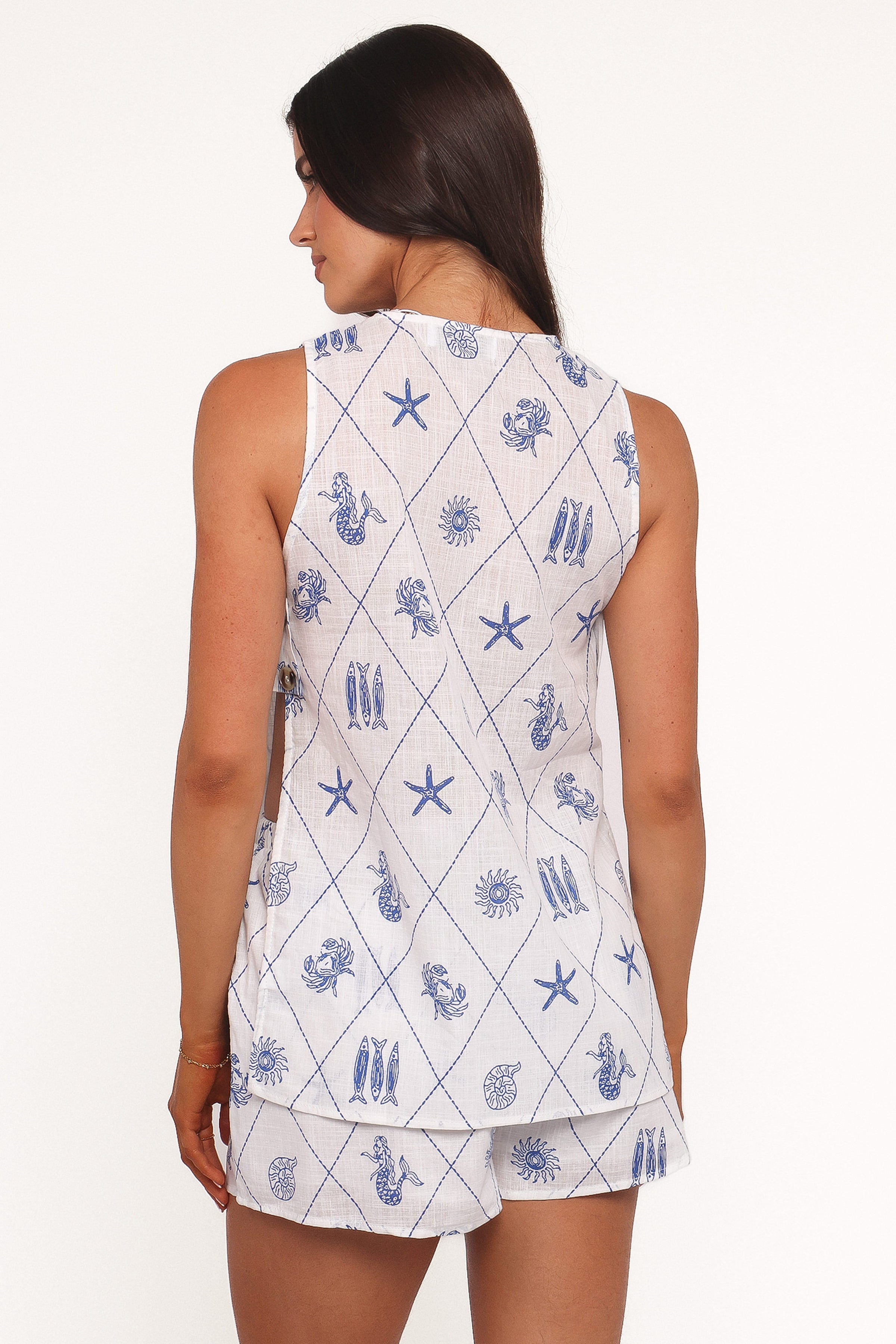 SETS Miller Short Set - Seashell Print