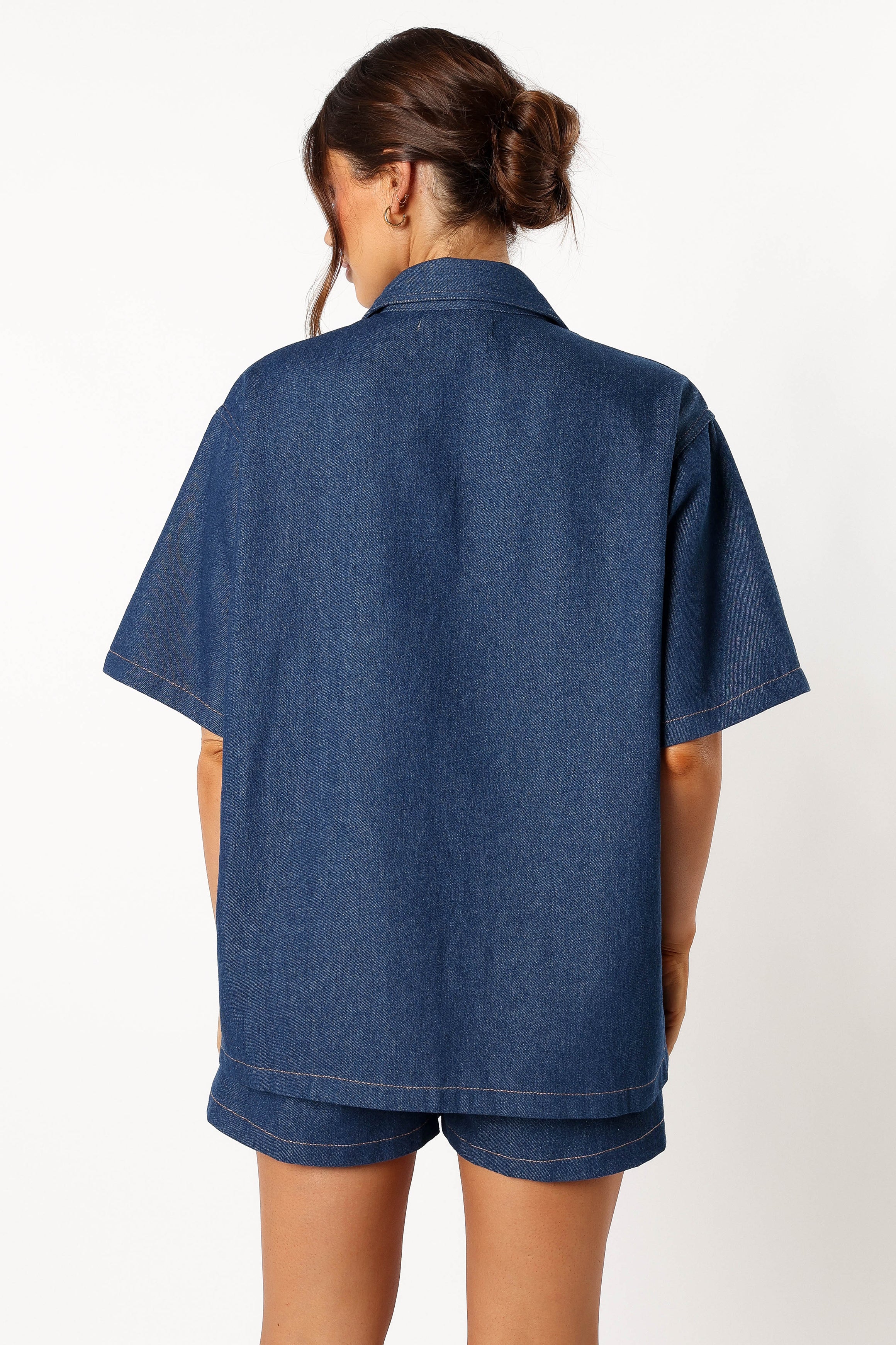 SETS @Monique Short Set - Dark Denim