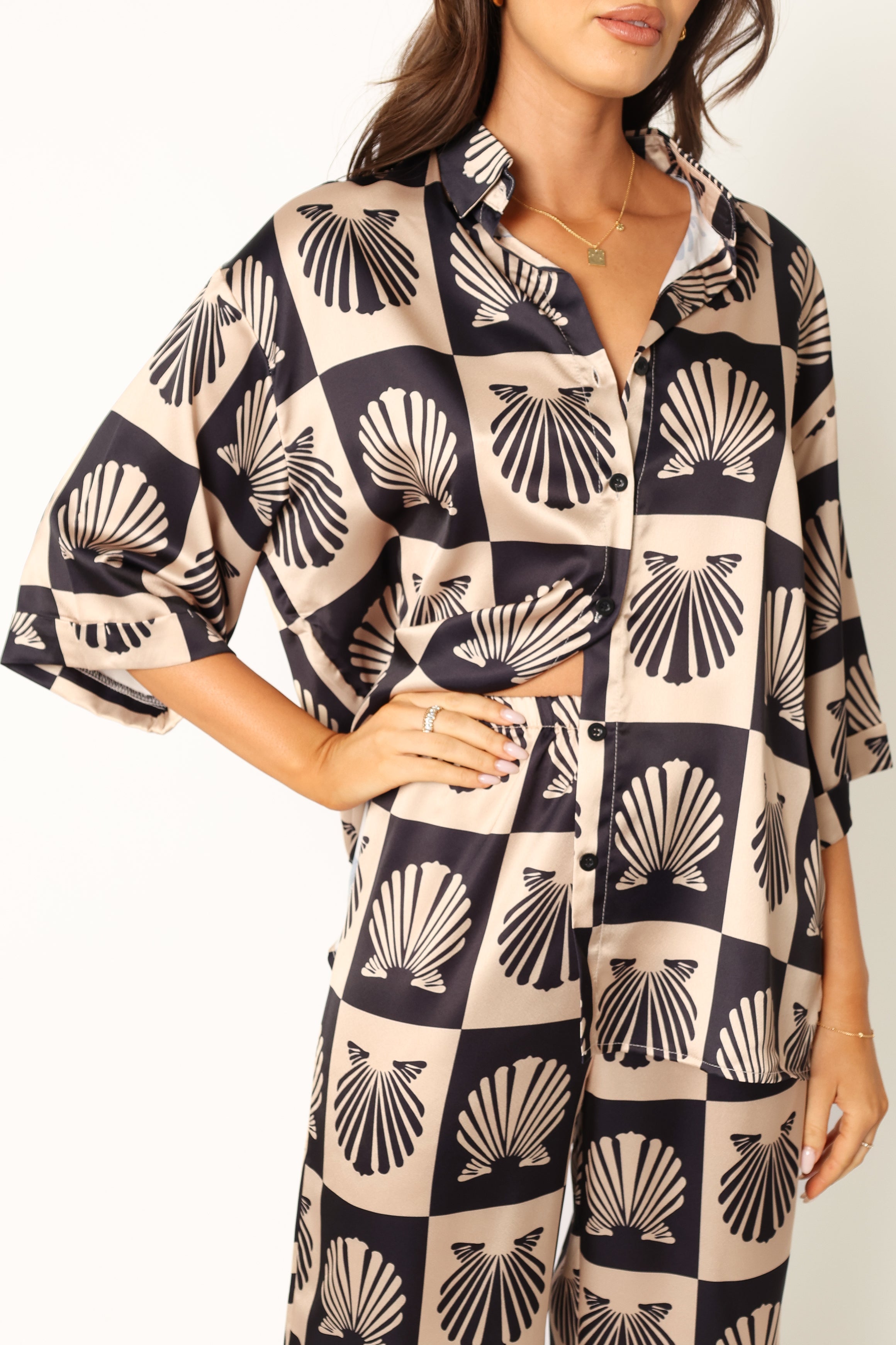 SETS @Oceania Pant Set - Black