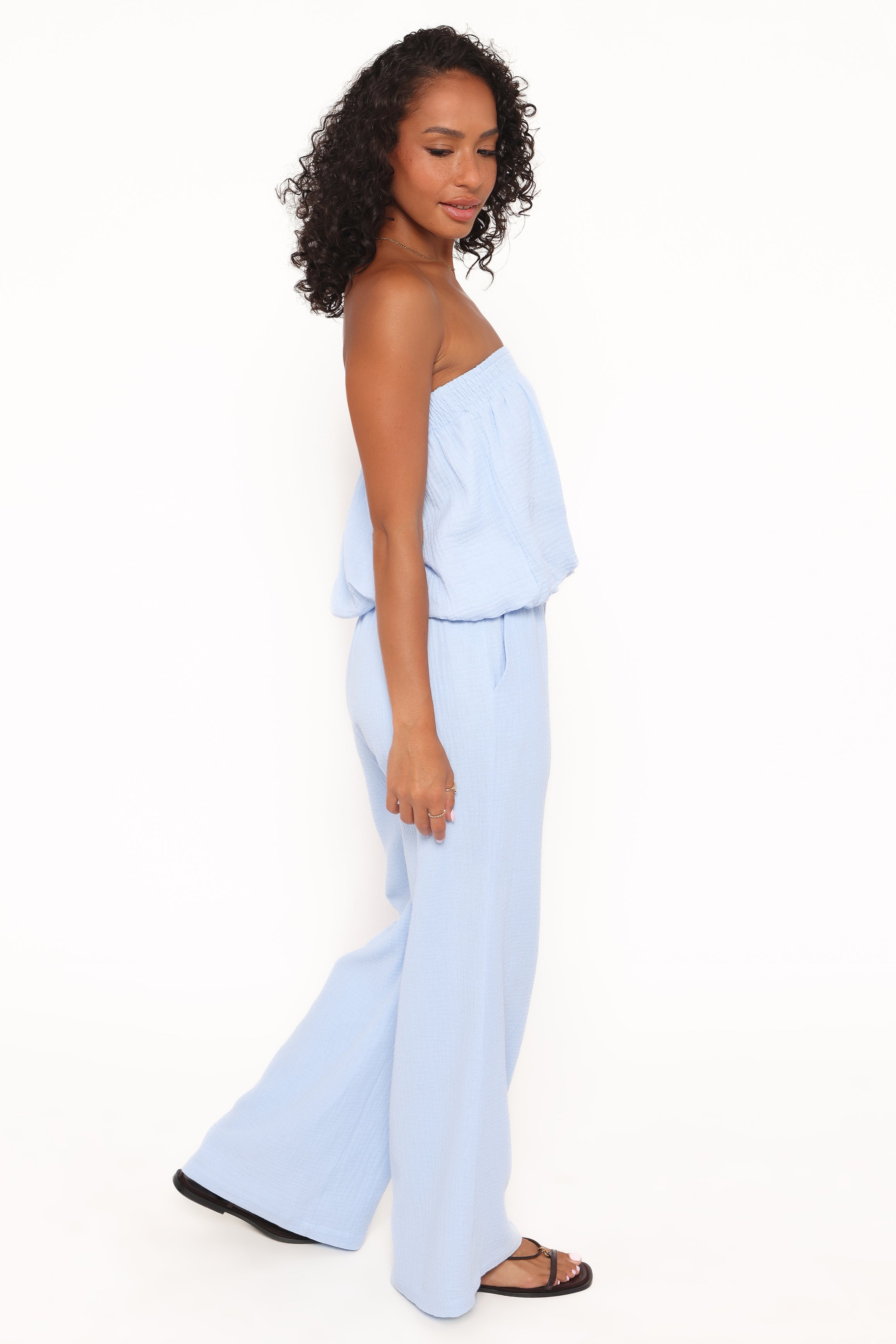 SETS Olivia Pant Set - Baby Blue