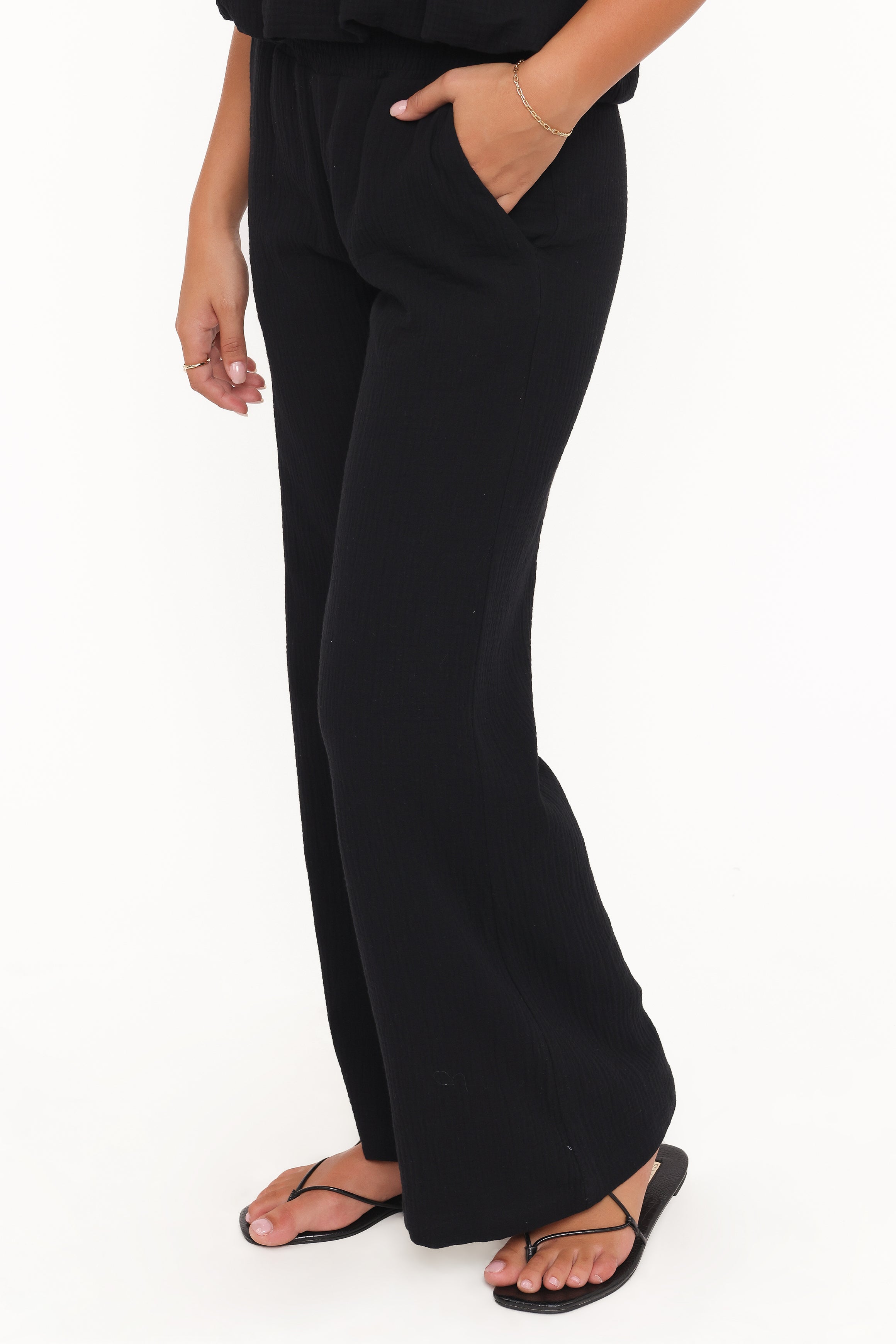 SETS Olivia Pant Set - Black