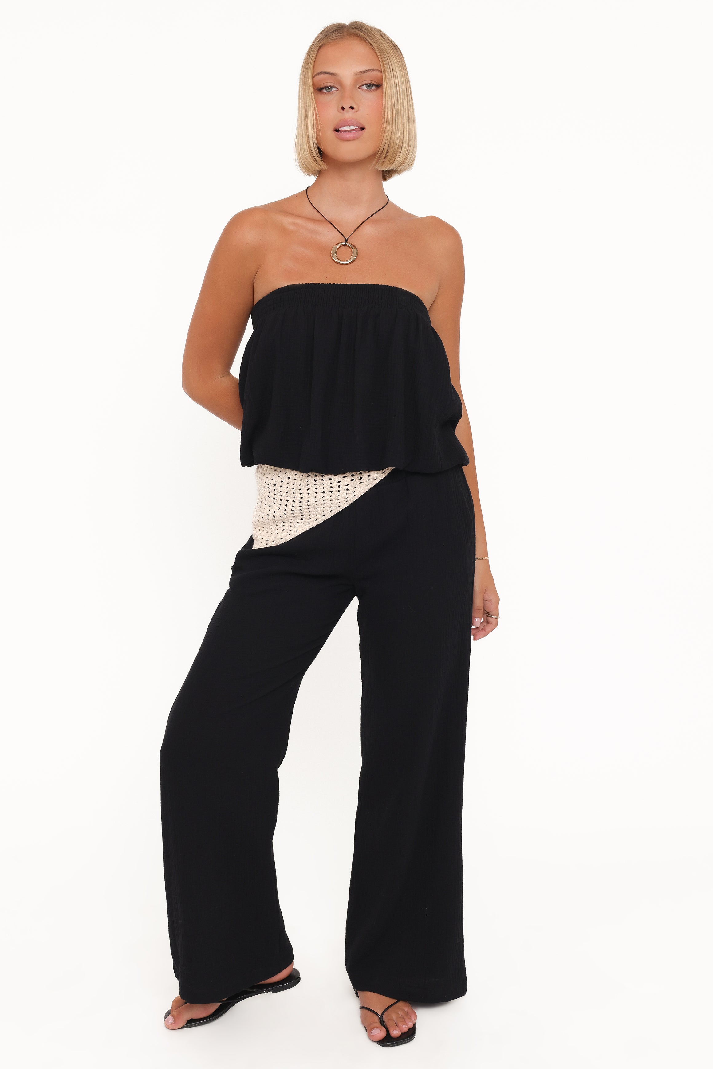 SETS Olivia Pant Set - Black