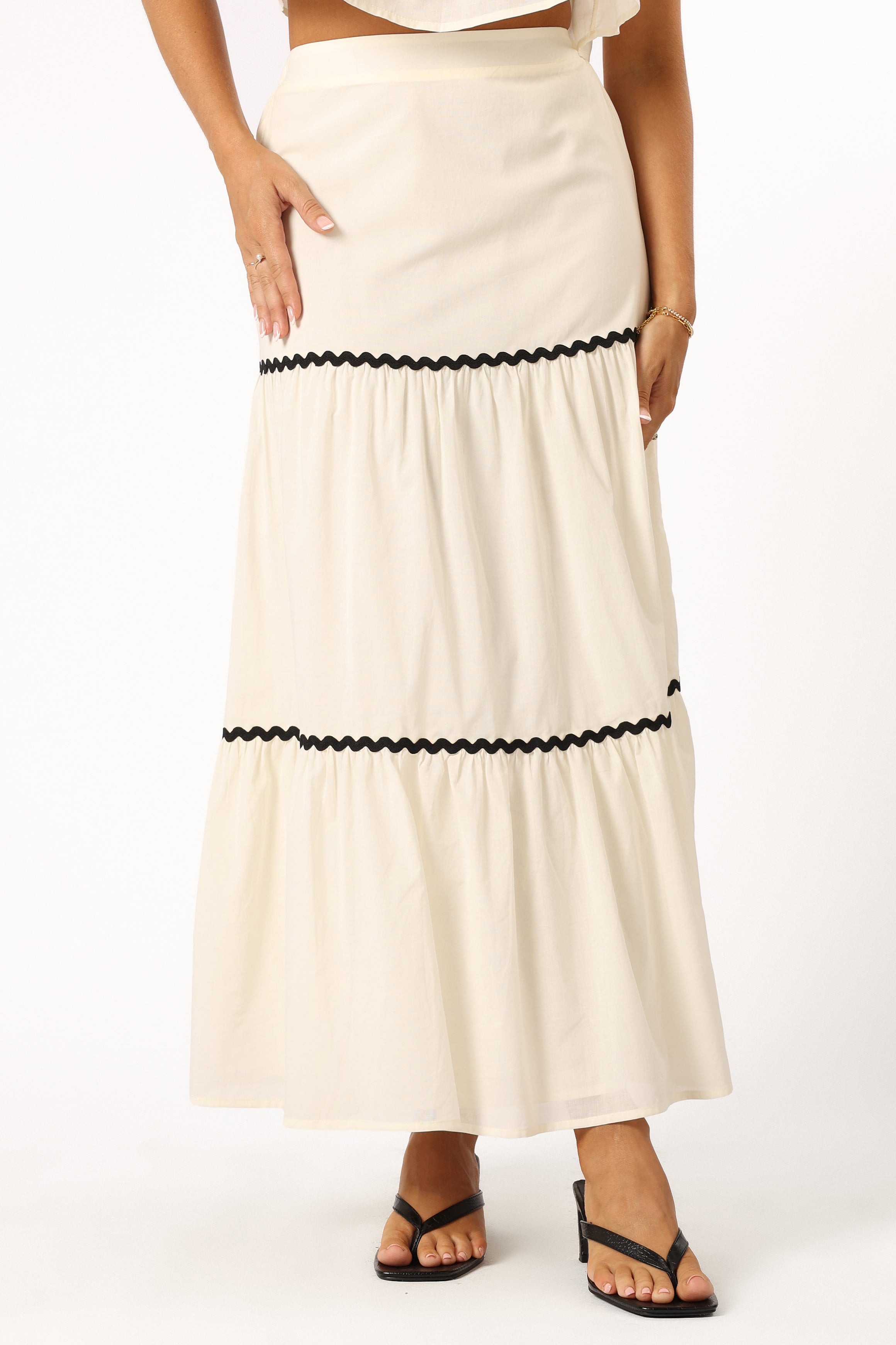 SETS @Otis Two Piece Set - Cream Black