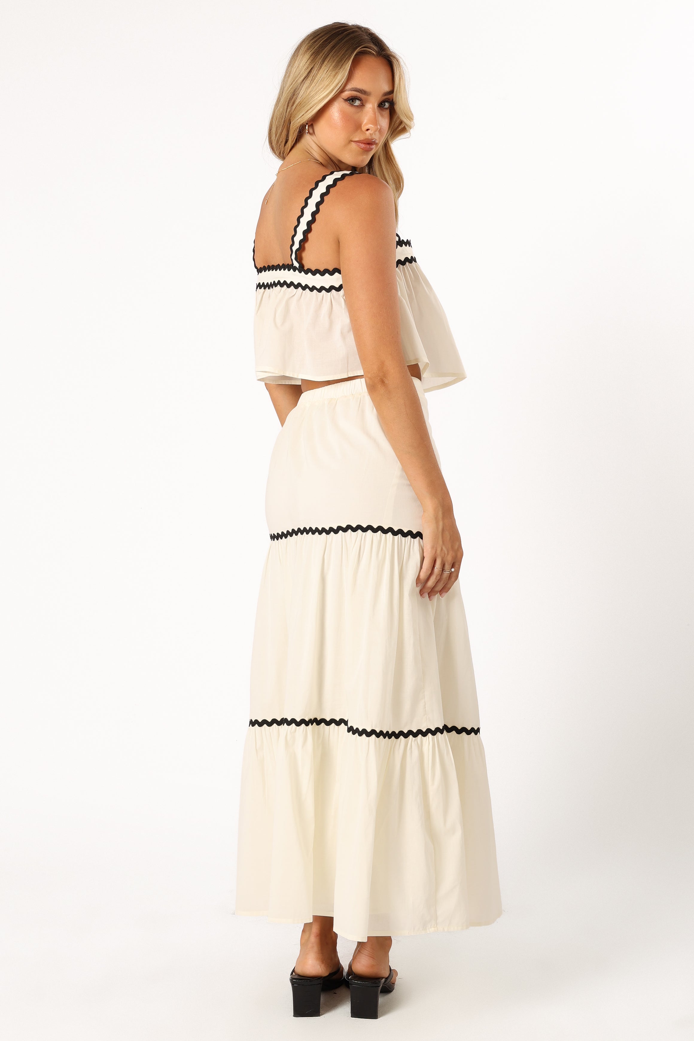 SETS @Otis Two Piece Set - Cream Black