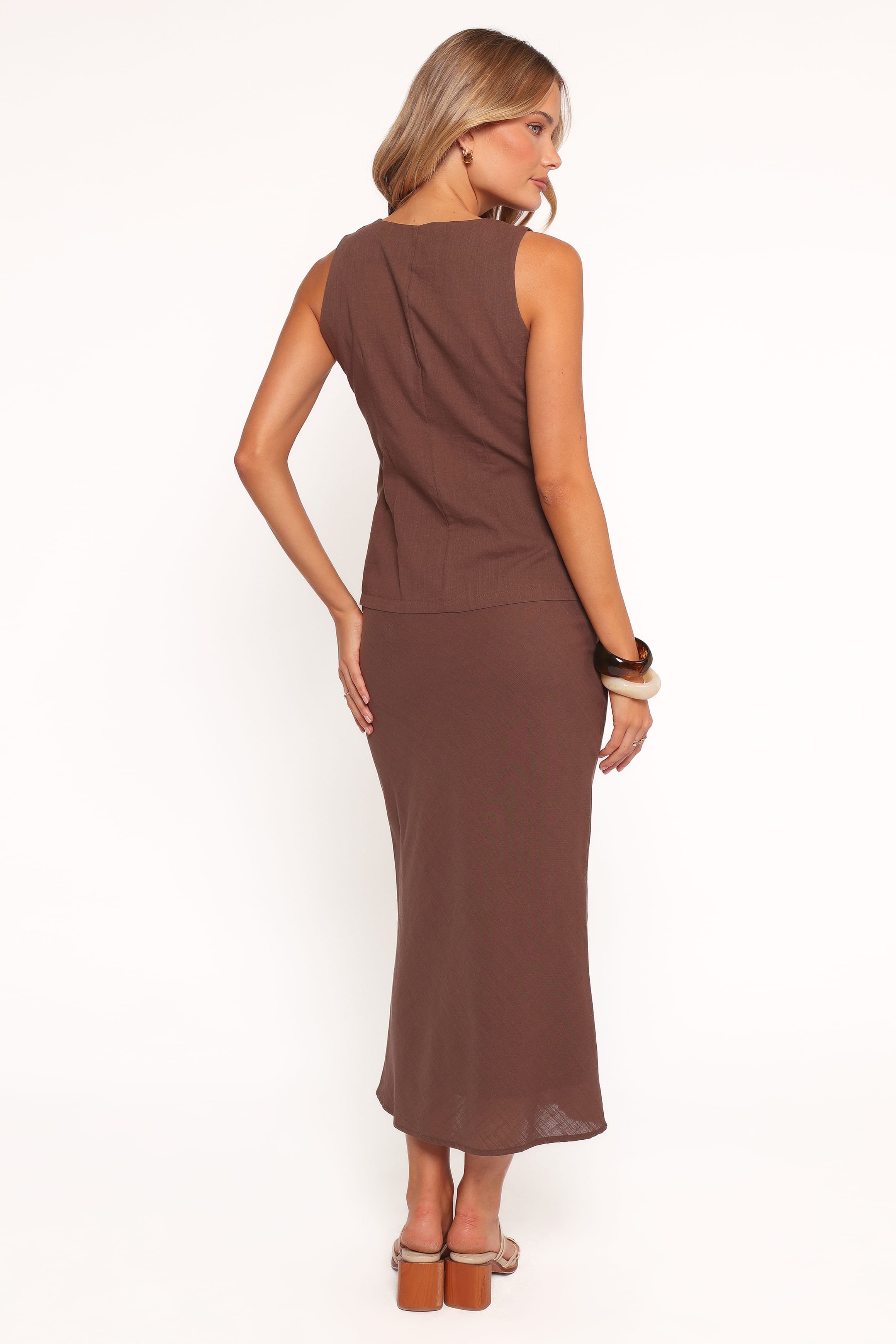 SETS Peter Two Piece Set - Chocolate Brown