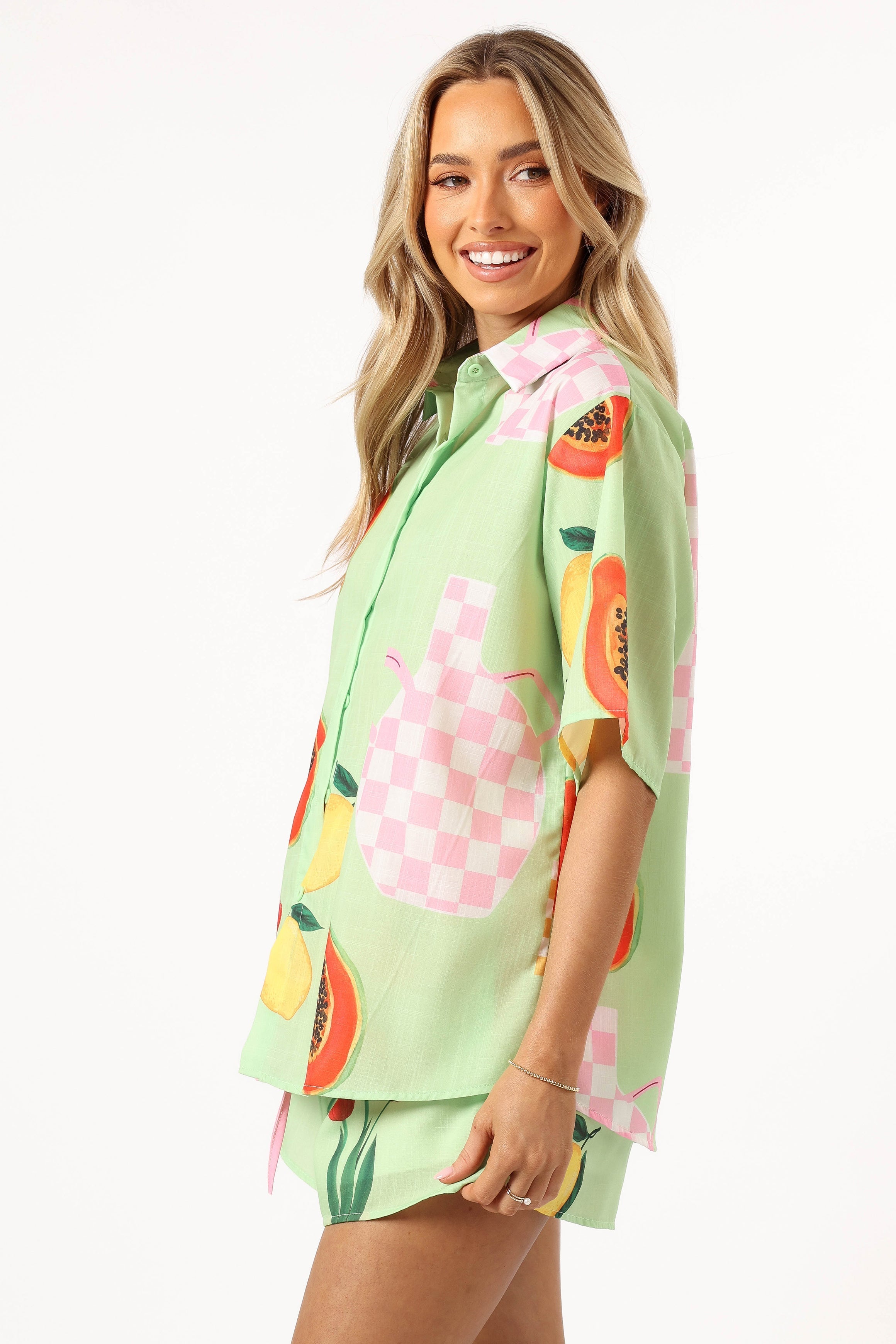 SETS @Piccolo Short Set - Green Papaya