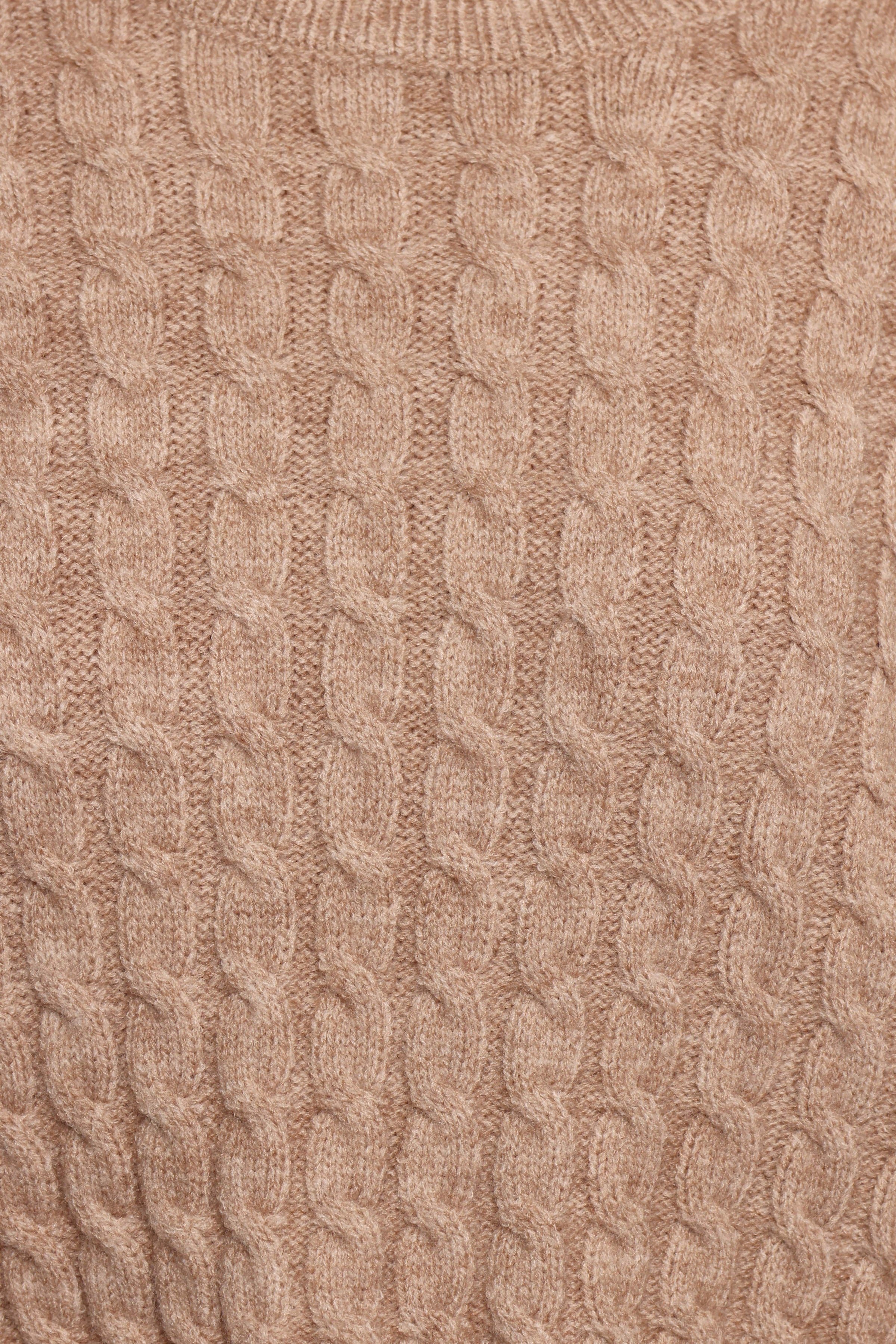 SETS Reid Cable Knit Skirt Set - Taupe