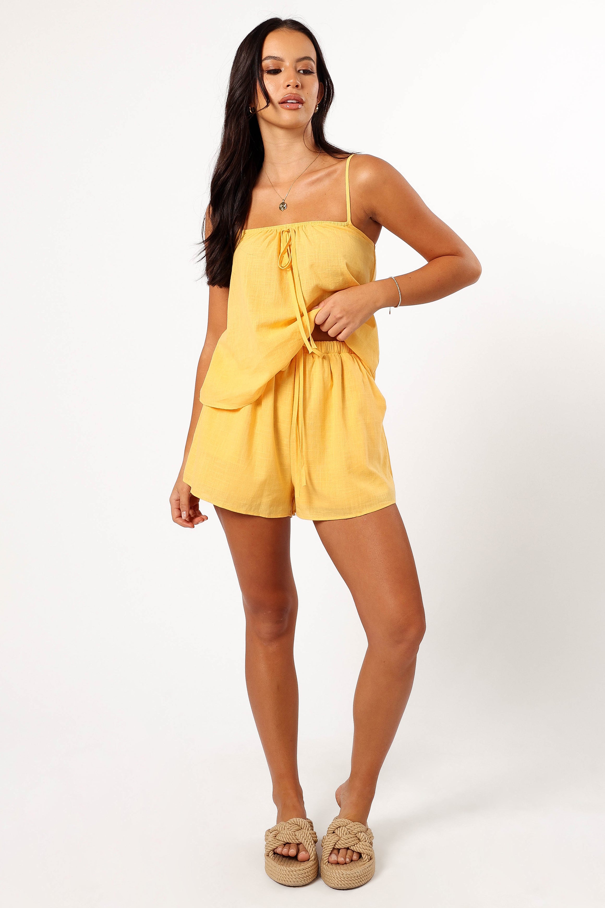 SETS @Robinson Short Set - Marigold