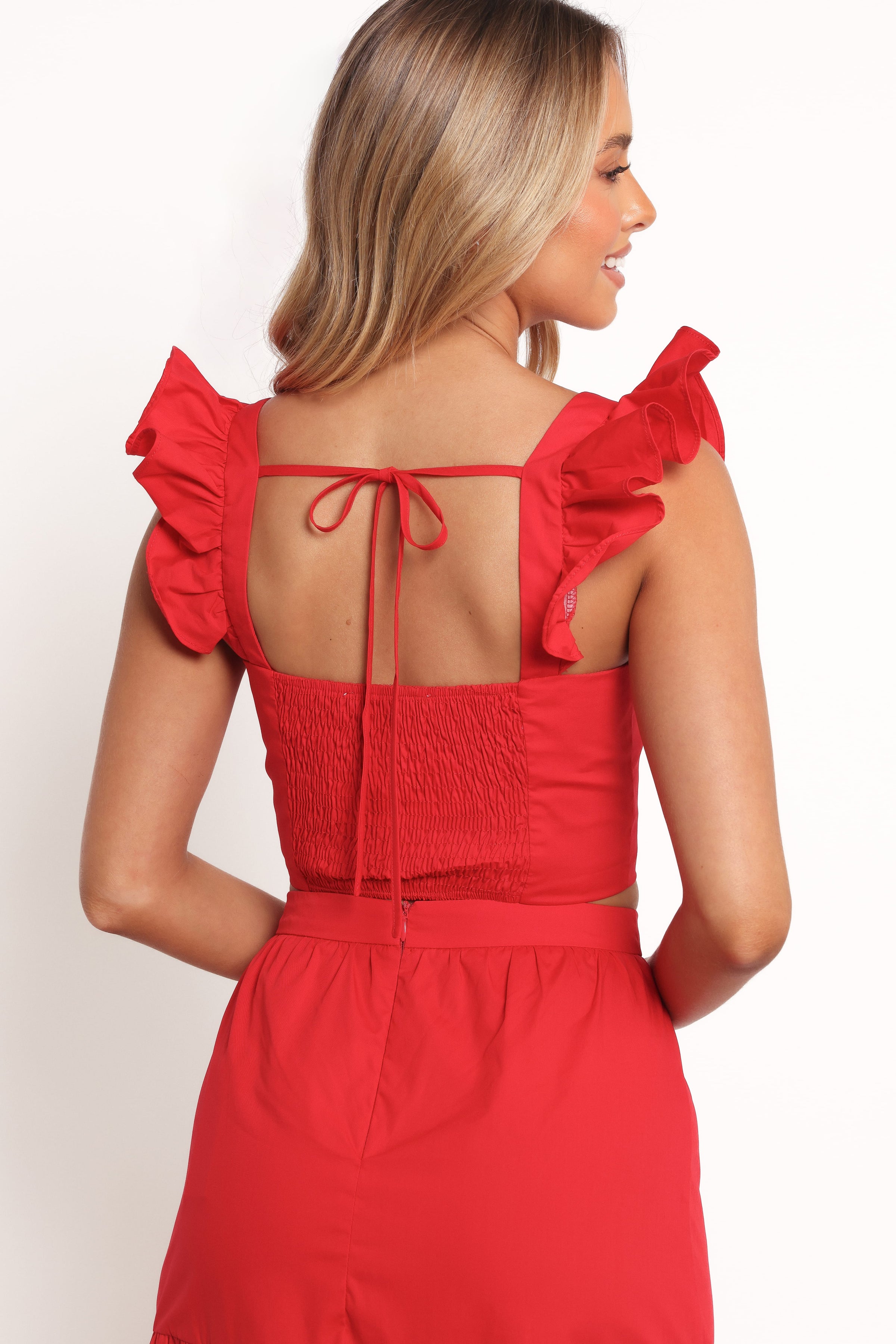 SETS Roxia Skirt Set - Red