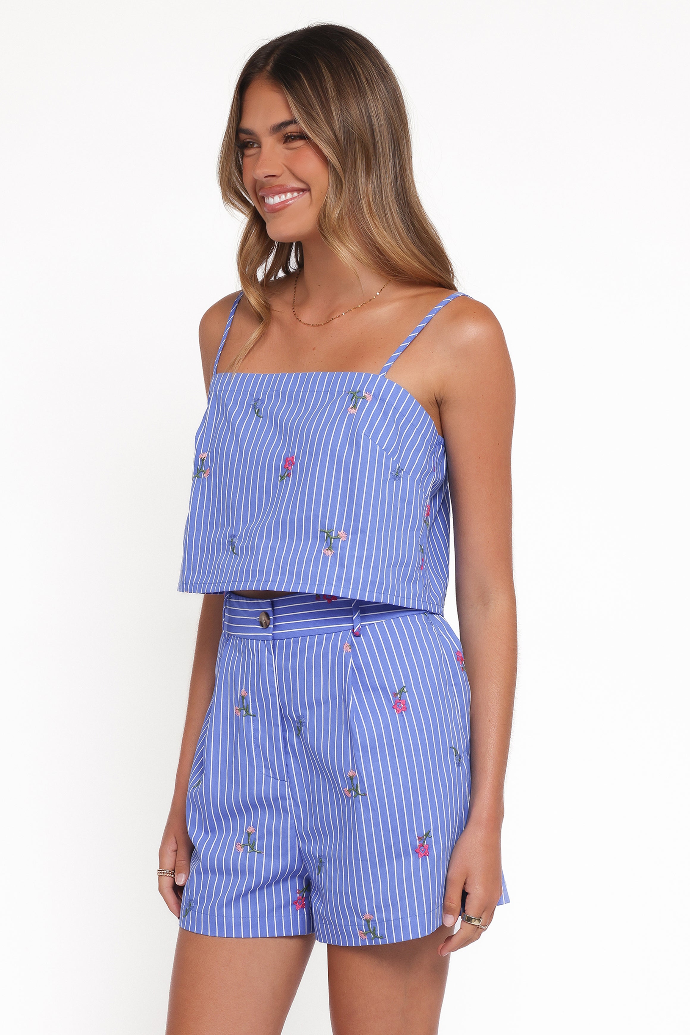 SETS Ryan Short Set - Blue Stripe