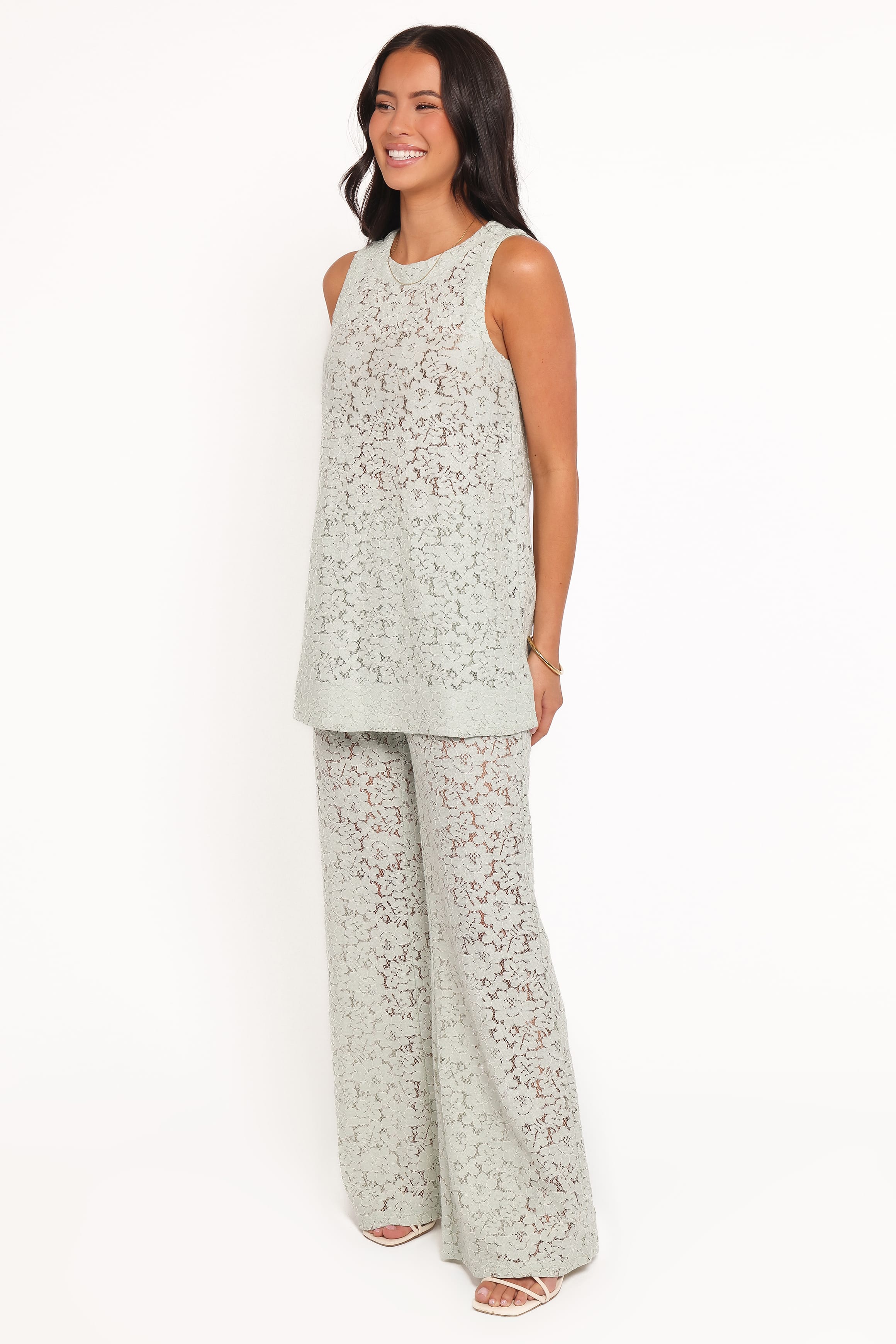 SETS Sammy Embroidered Set - Mint Green