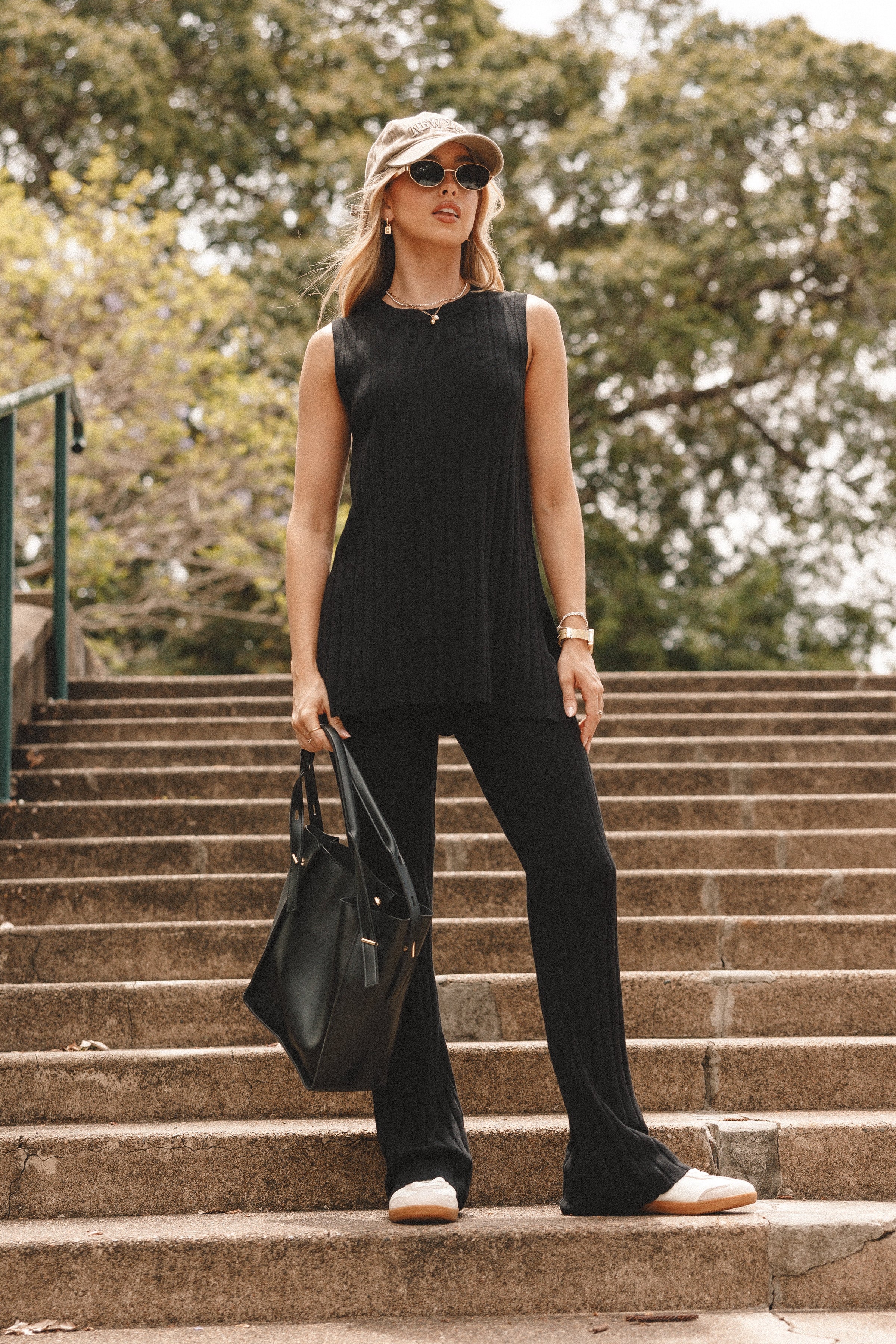 SETS Silvie Knitted Set - Black