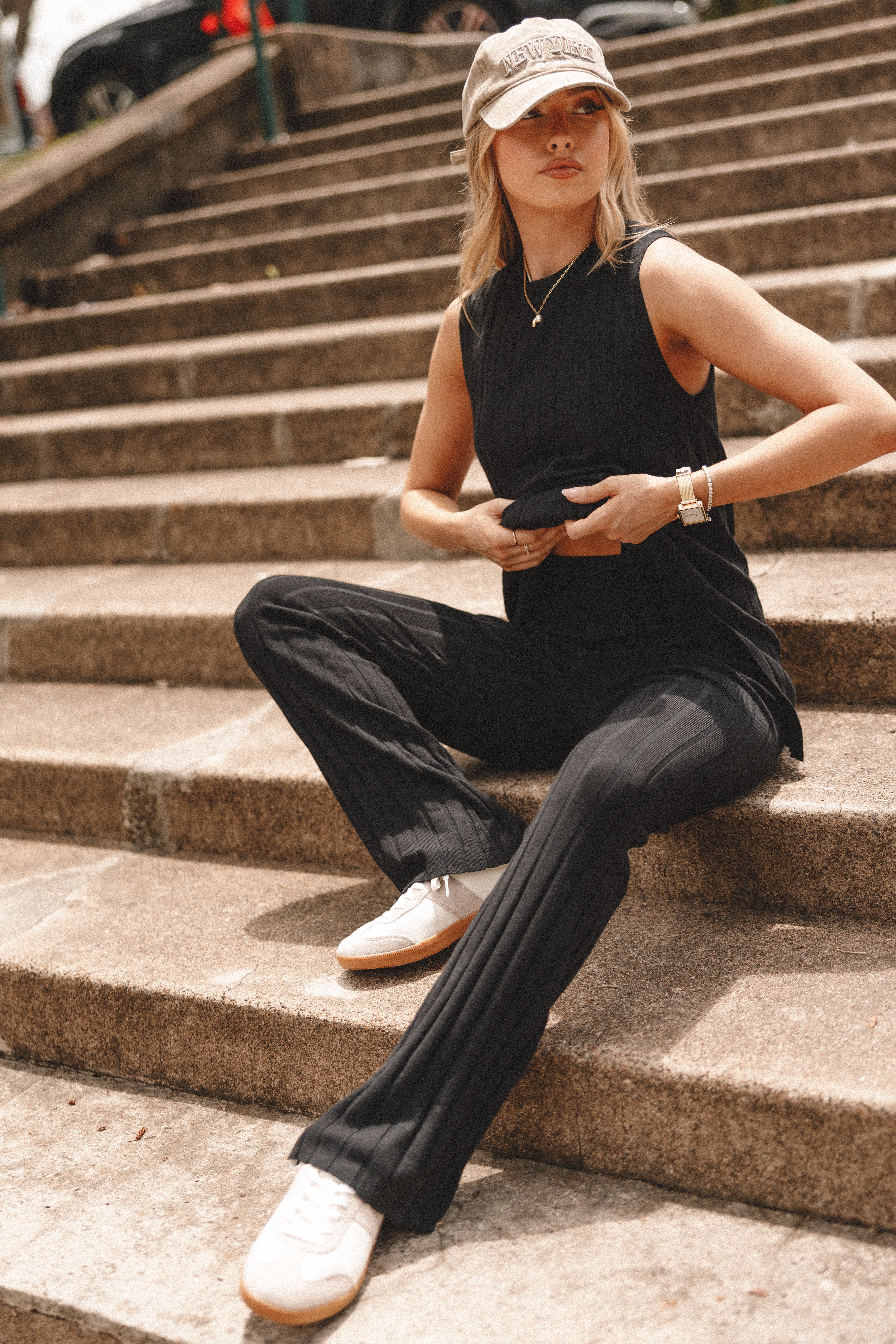 SETS Silvie Knitted Set - Black