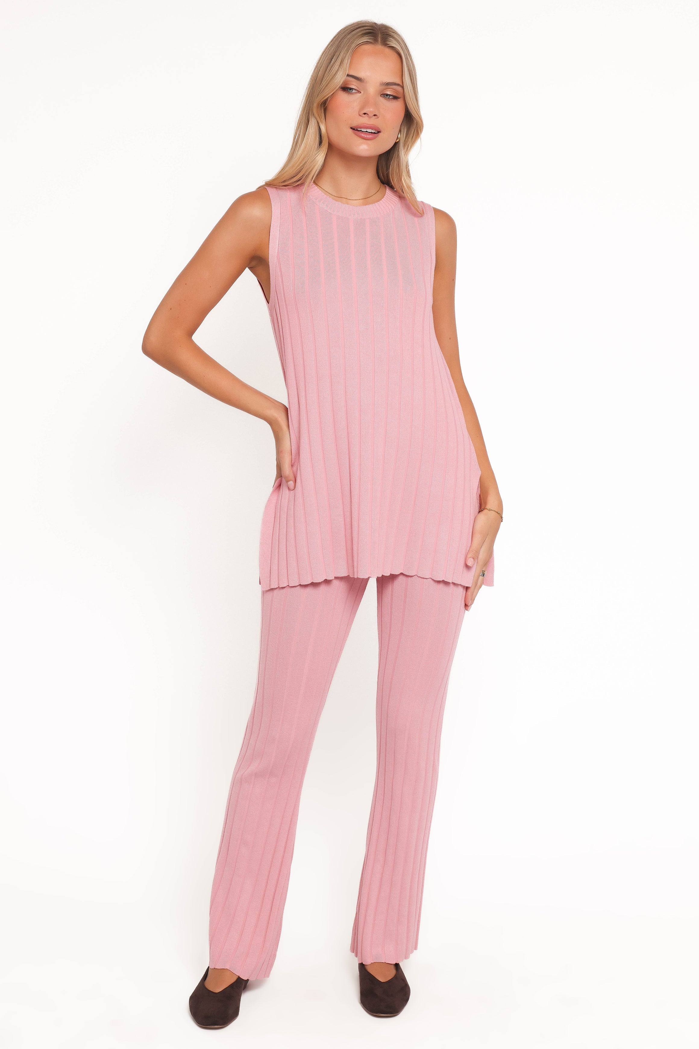 SETS Silvie Knitted Set - Rose