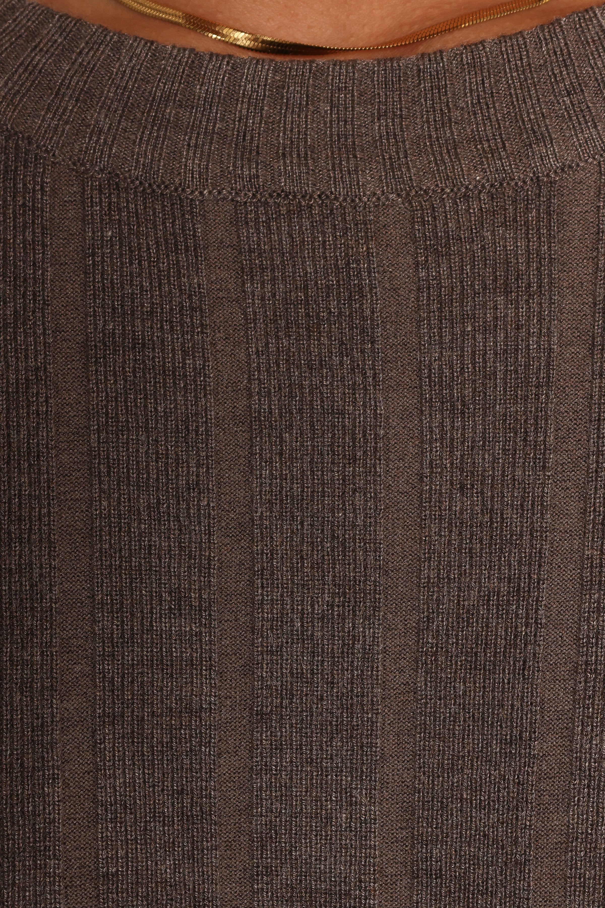 SETS Silvie Long Sleeve Knitted Set - Charcoal Grey