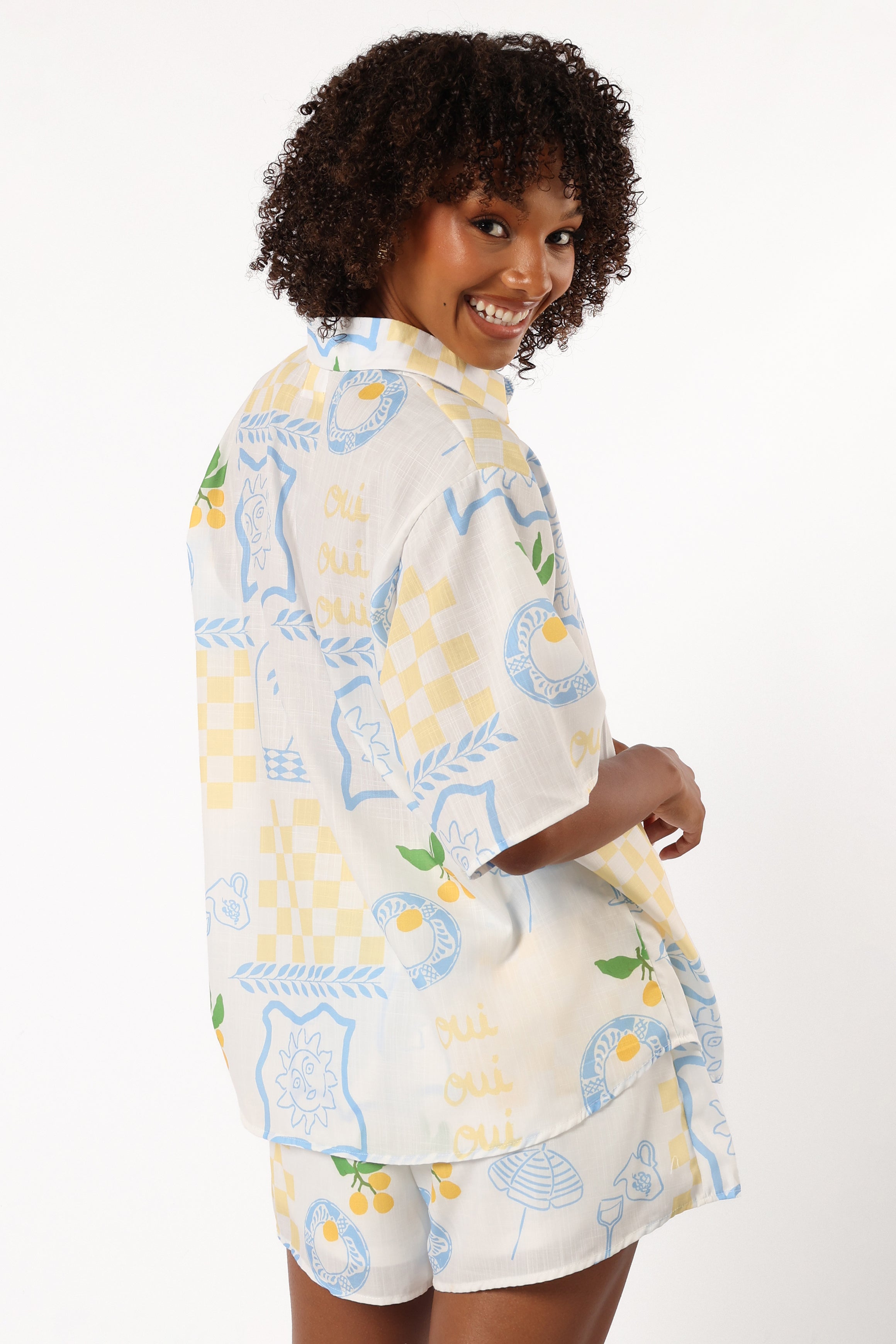 SETS @Sole Short Set - Lemon Print