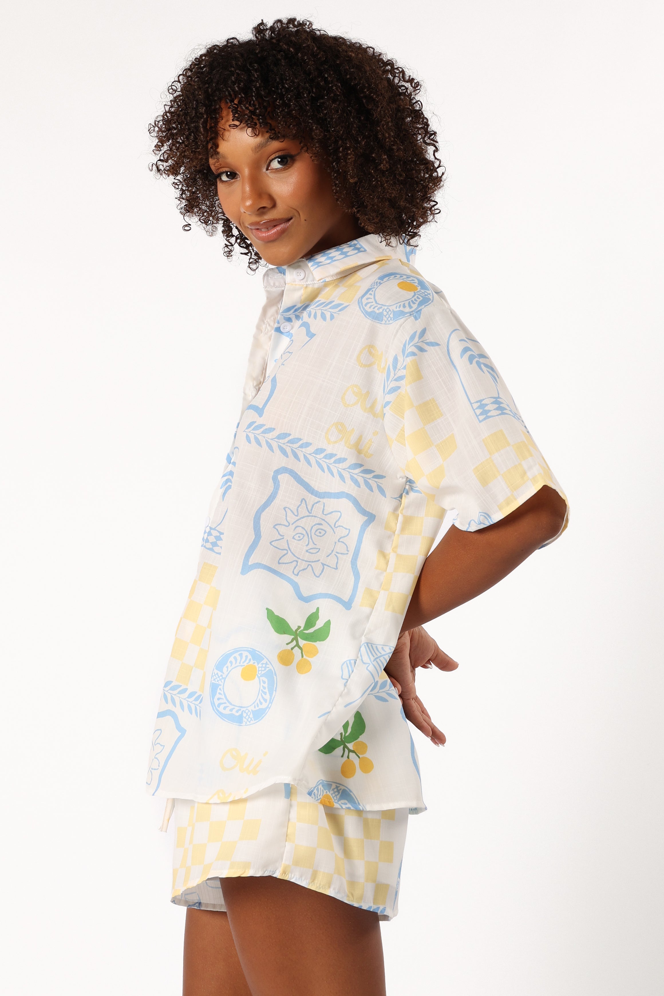 SETS @Sole Short Set - Lemon Print