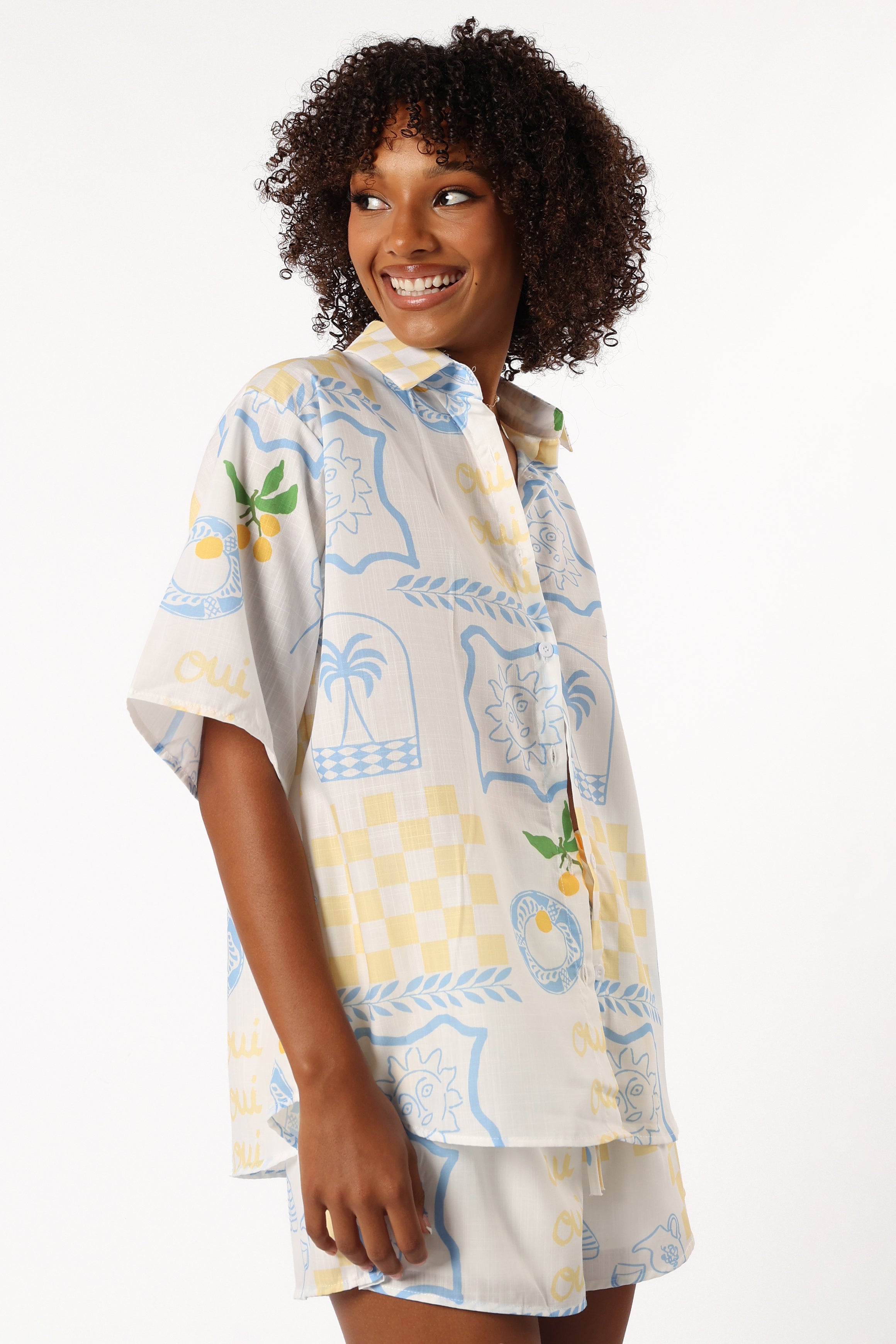 SETS @Sole Short Set - Lemon Print