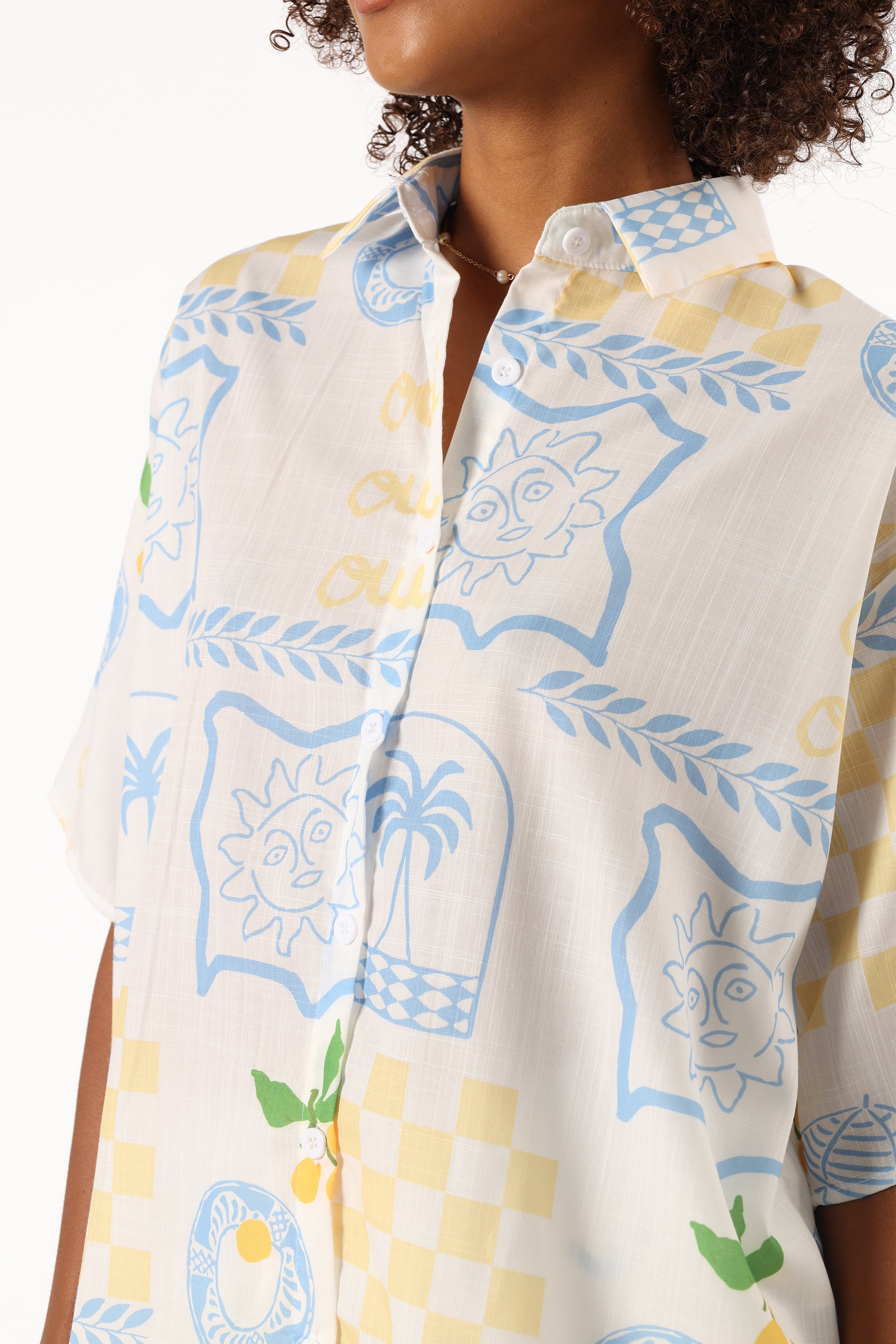 SETS @Sole Short Set - Lemon Print