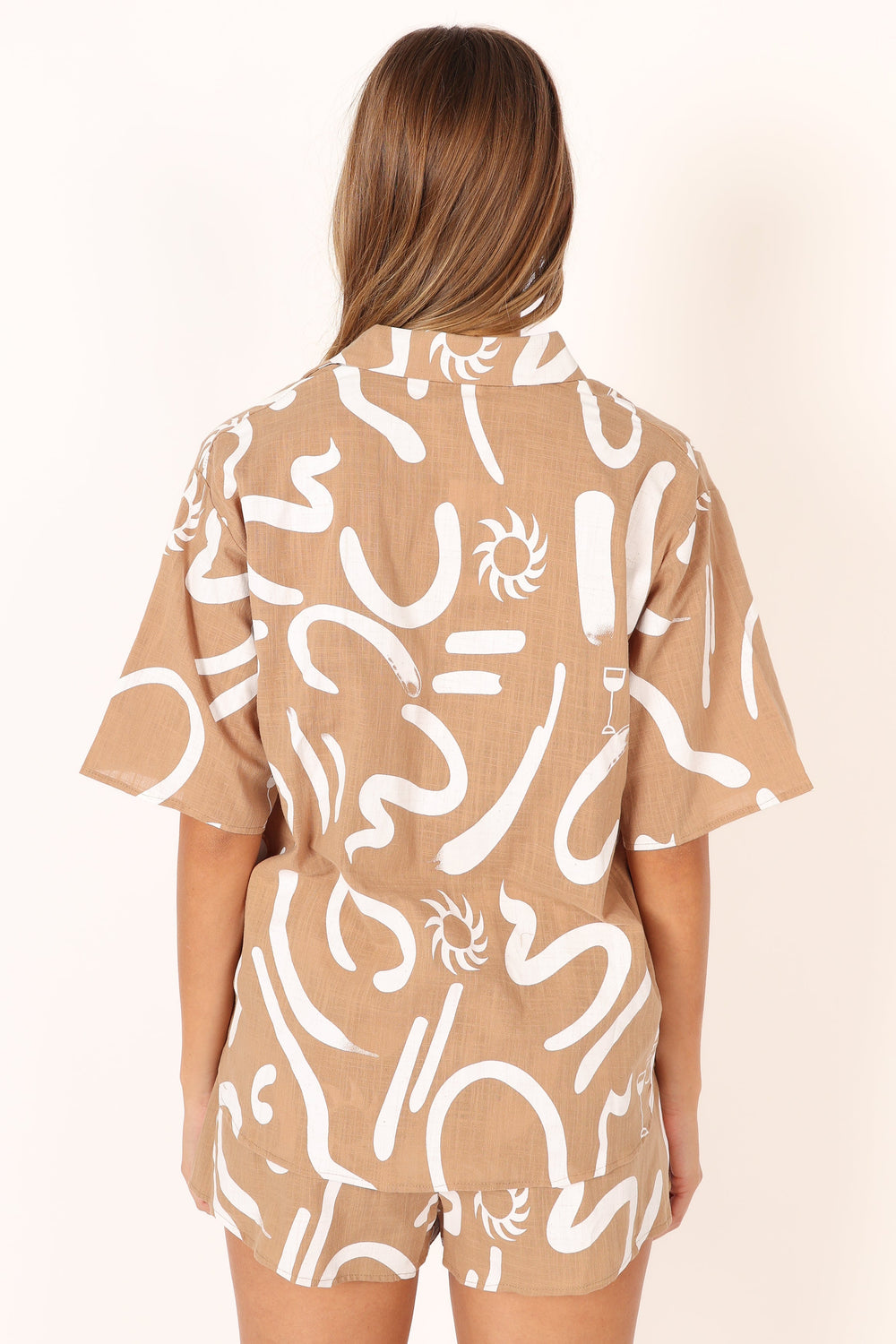 Collective Dress - Soleil Short Set - Tan image 5