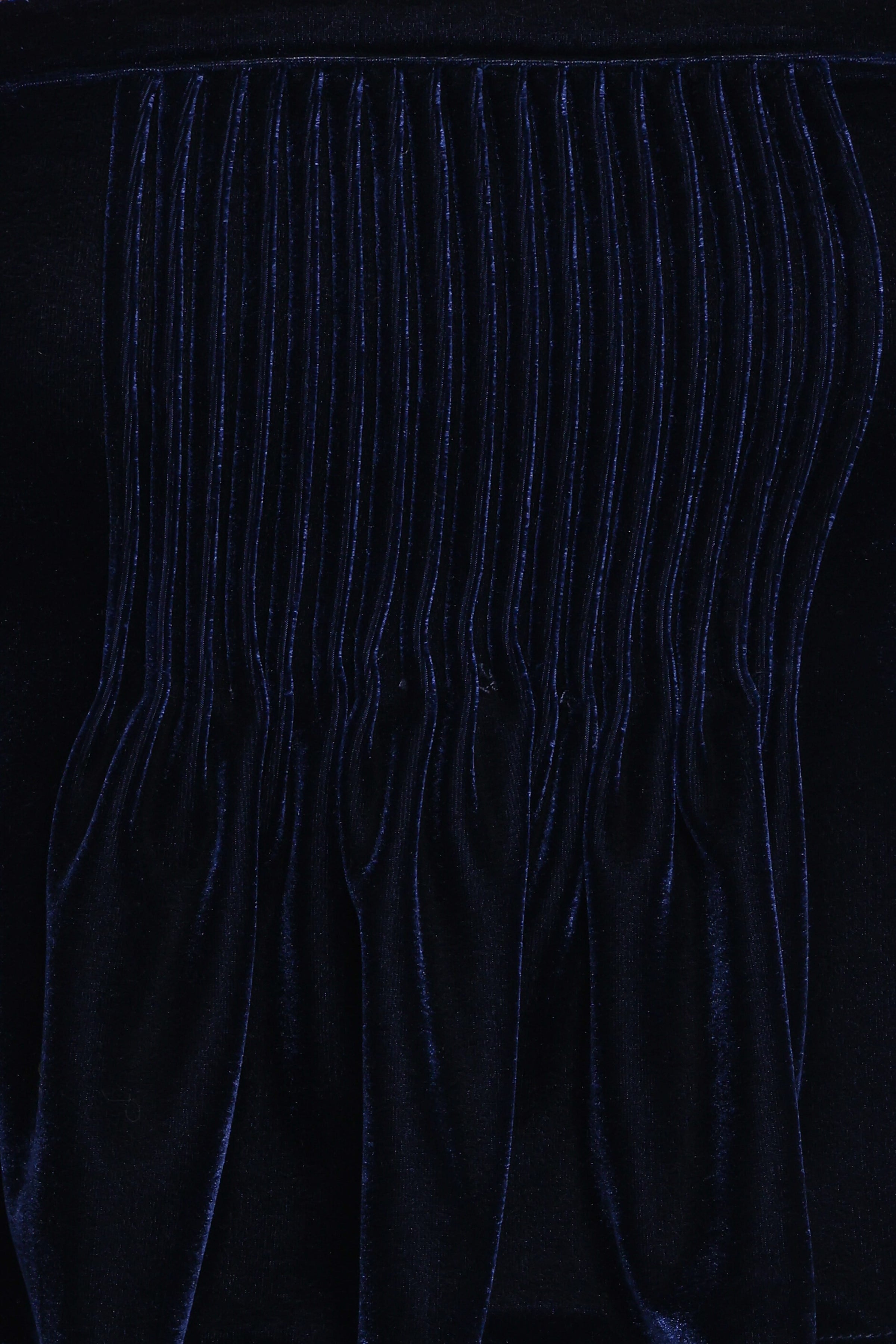 SETS Sutton Strapless Pant Set - Midnight Blue Velvet