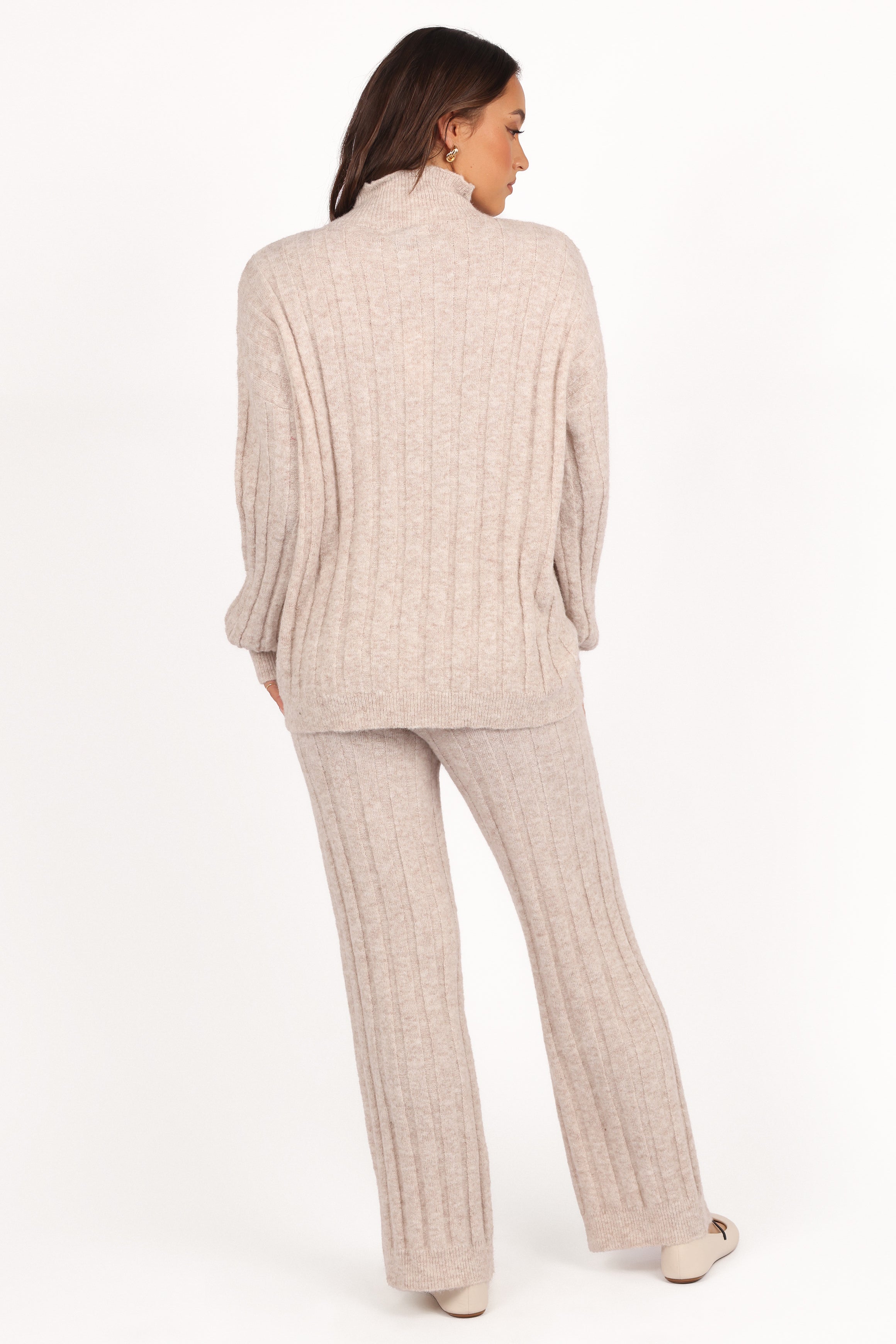 SETS Tahoe Ribbed Knit Set - Beige