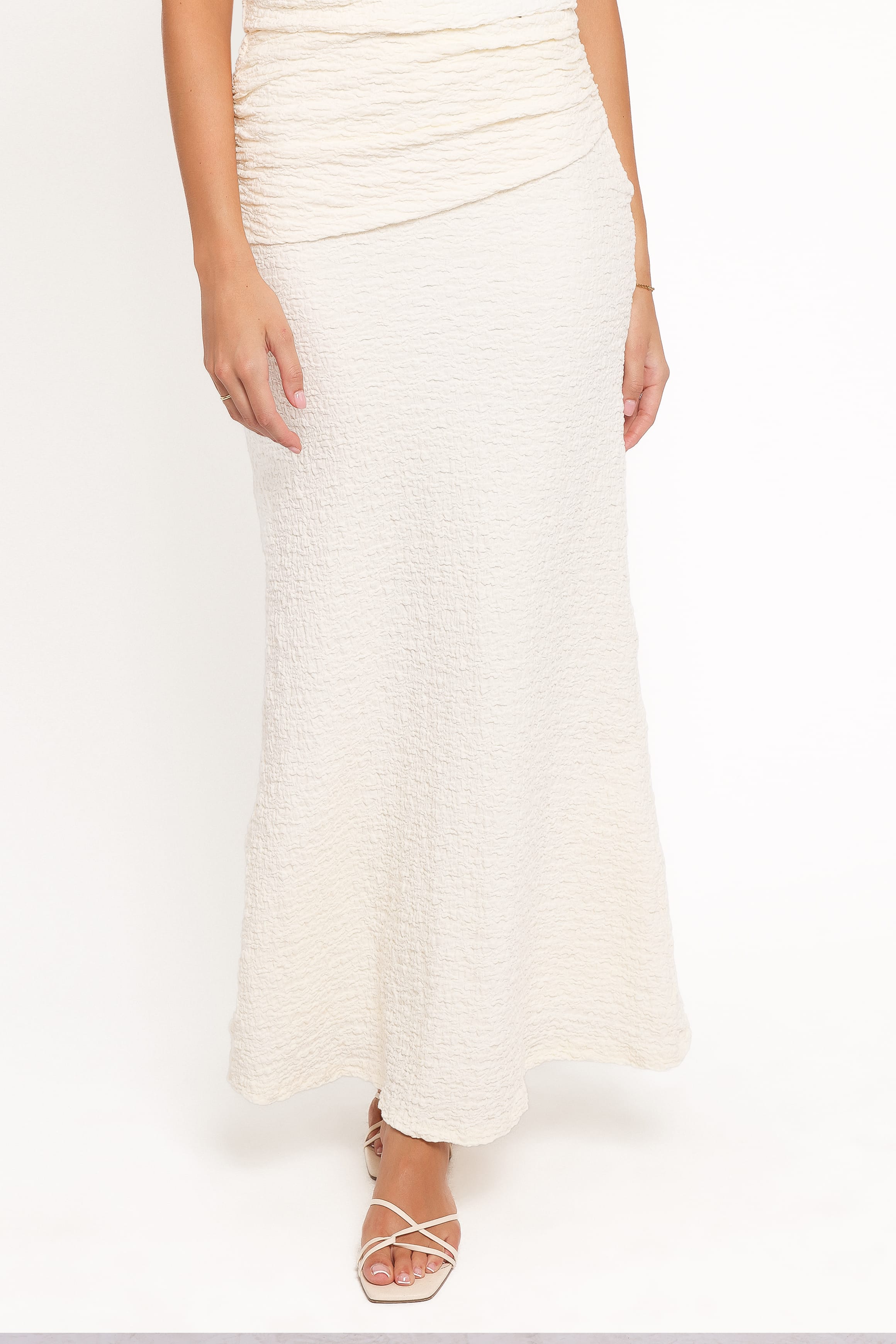 SETS Vesper Maxi Skirt Set - Cream