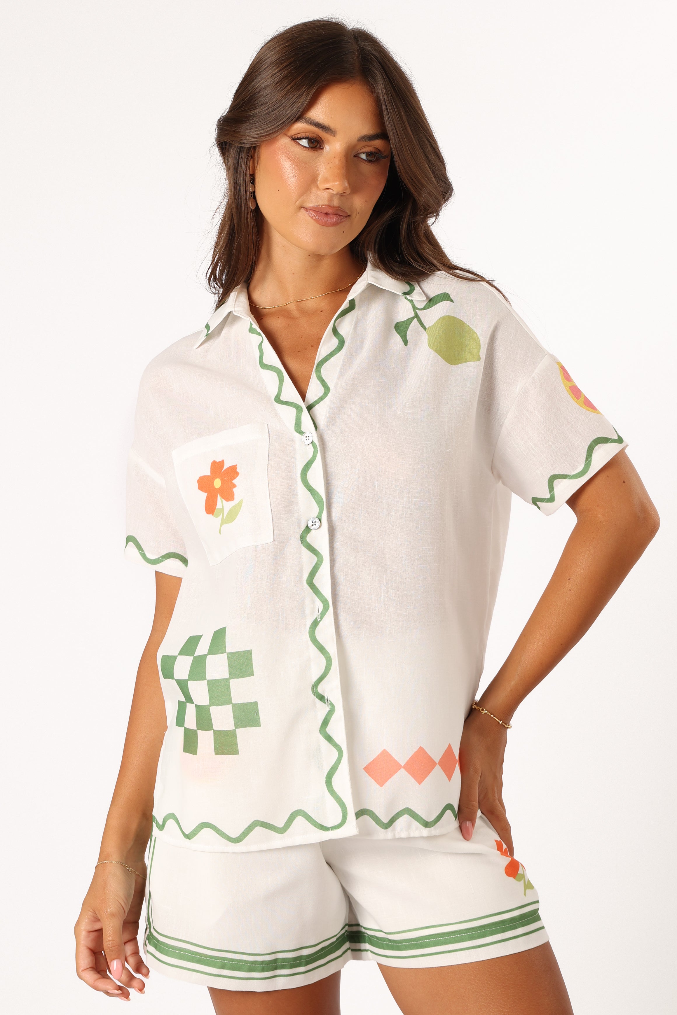 SETS @William Short Set - Green