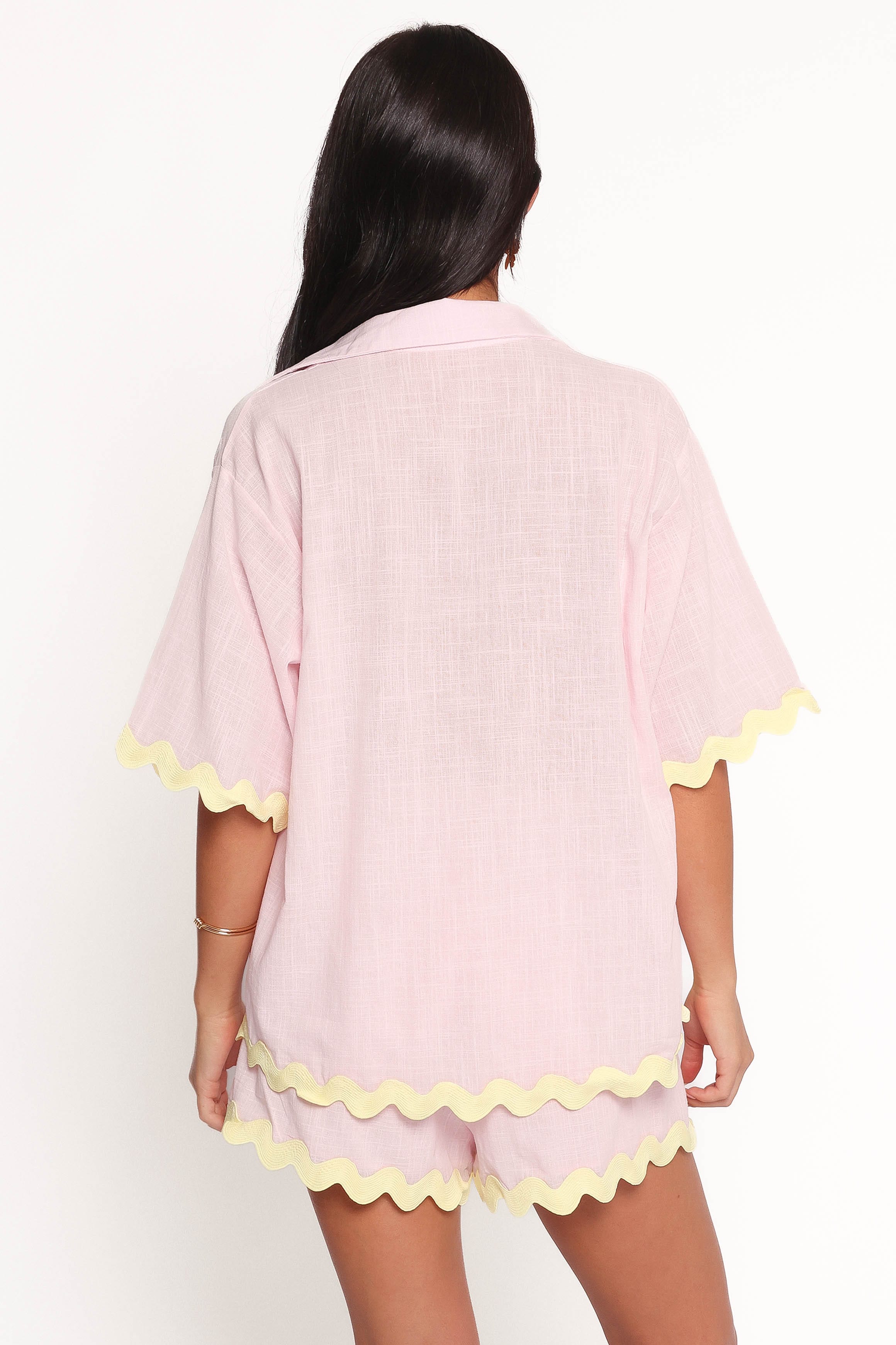 SETS Wilson Short Set - Pink Yellow
