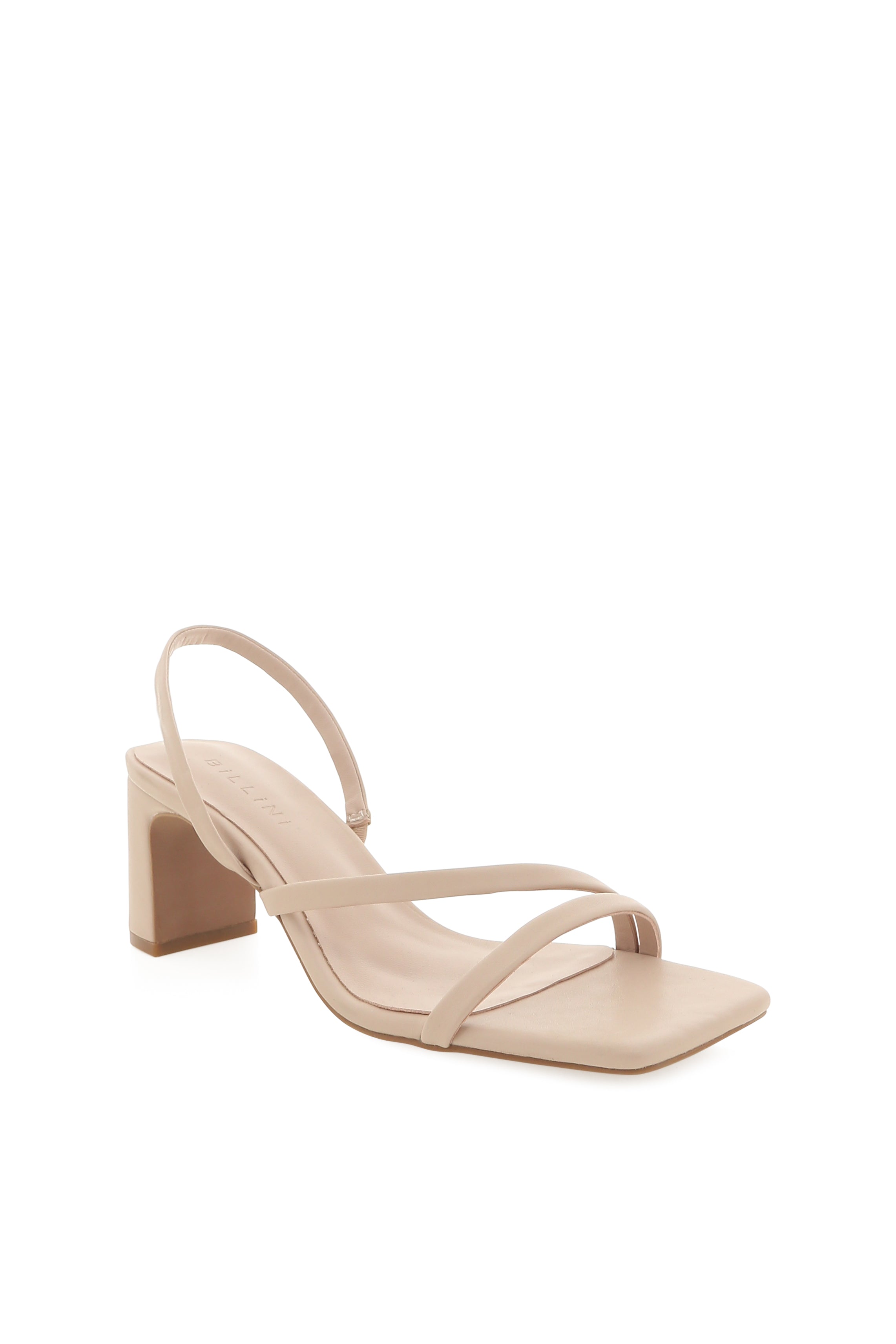 SHOES @Cailan Mid Block Heel - Nude