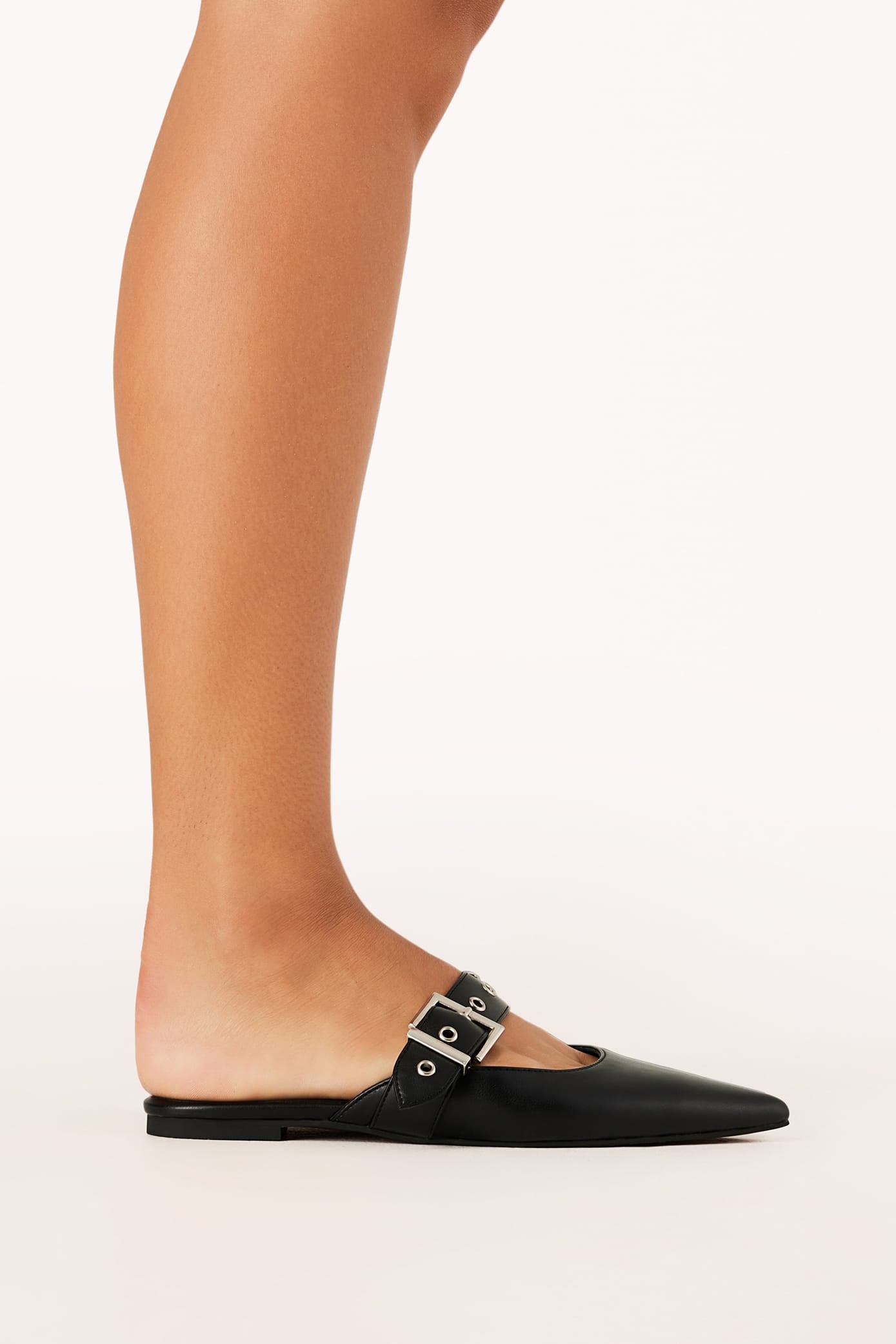 SHOES Halsey Slides - Black