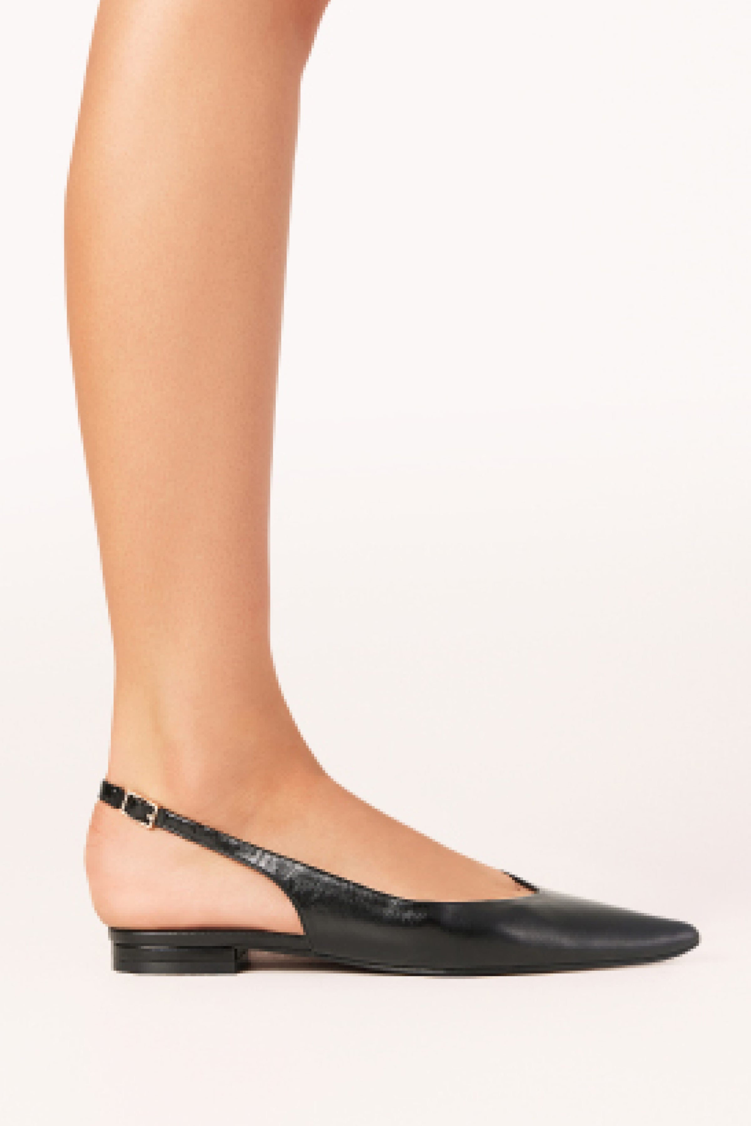 SHOES Malani Flats - Black Shine