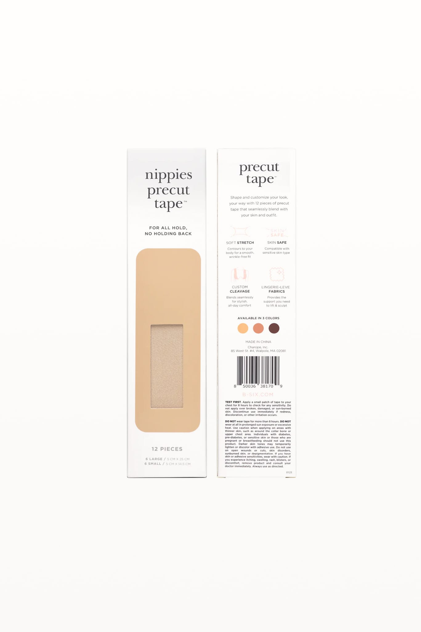 SWIM & INTIMATES Nippies Pre Cut Tape - Creme