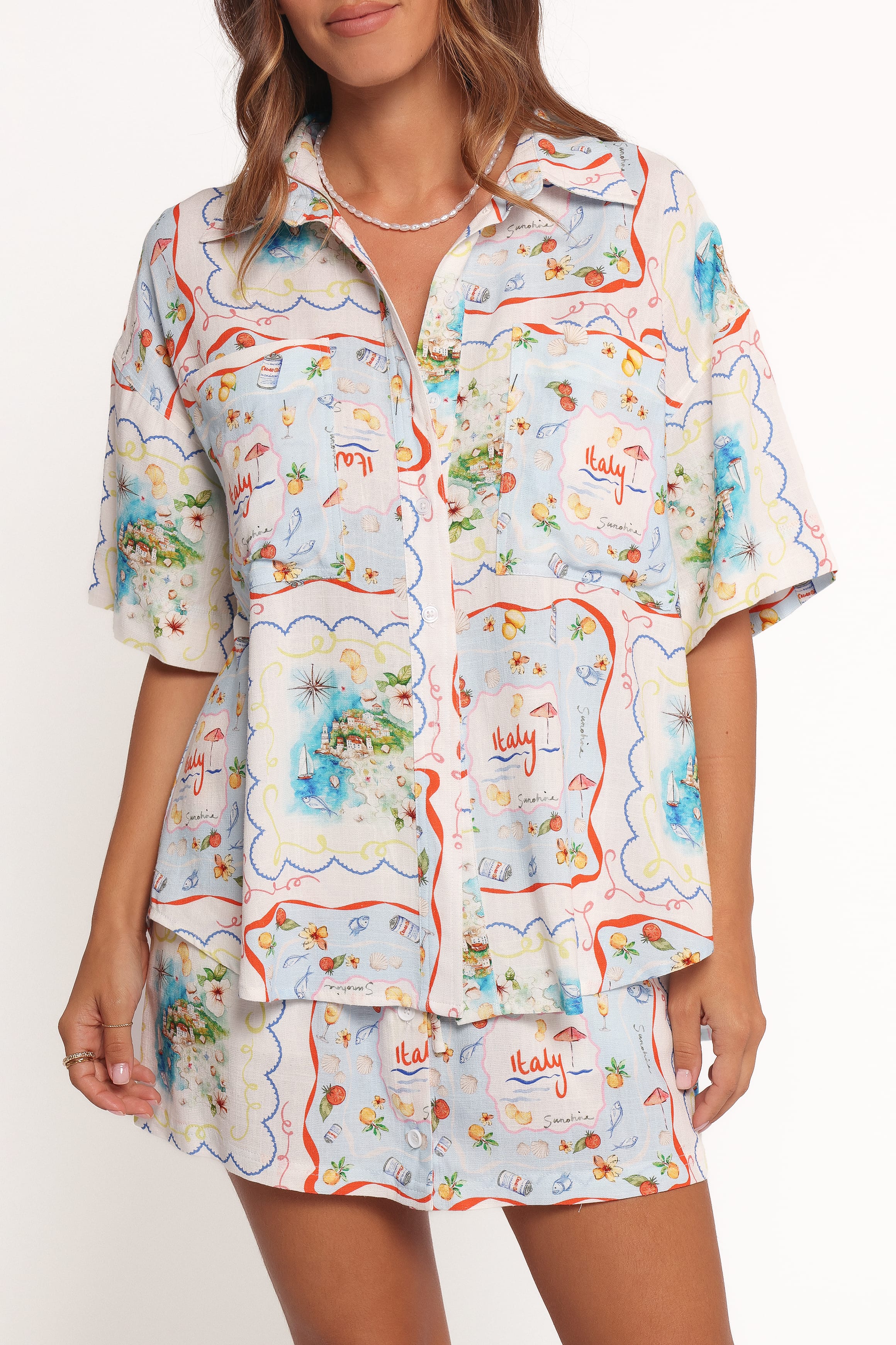 TOPS Abella Short Sleeve Shirt - Lucia