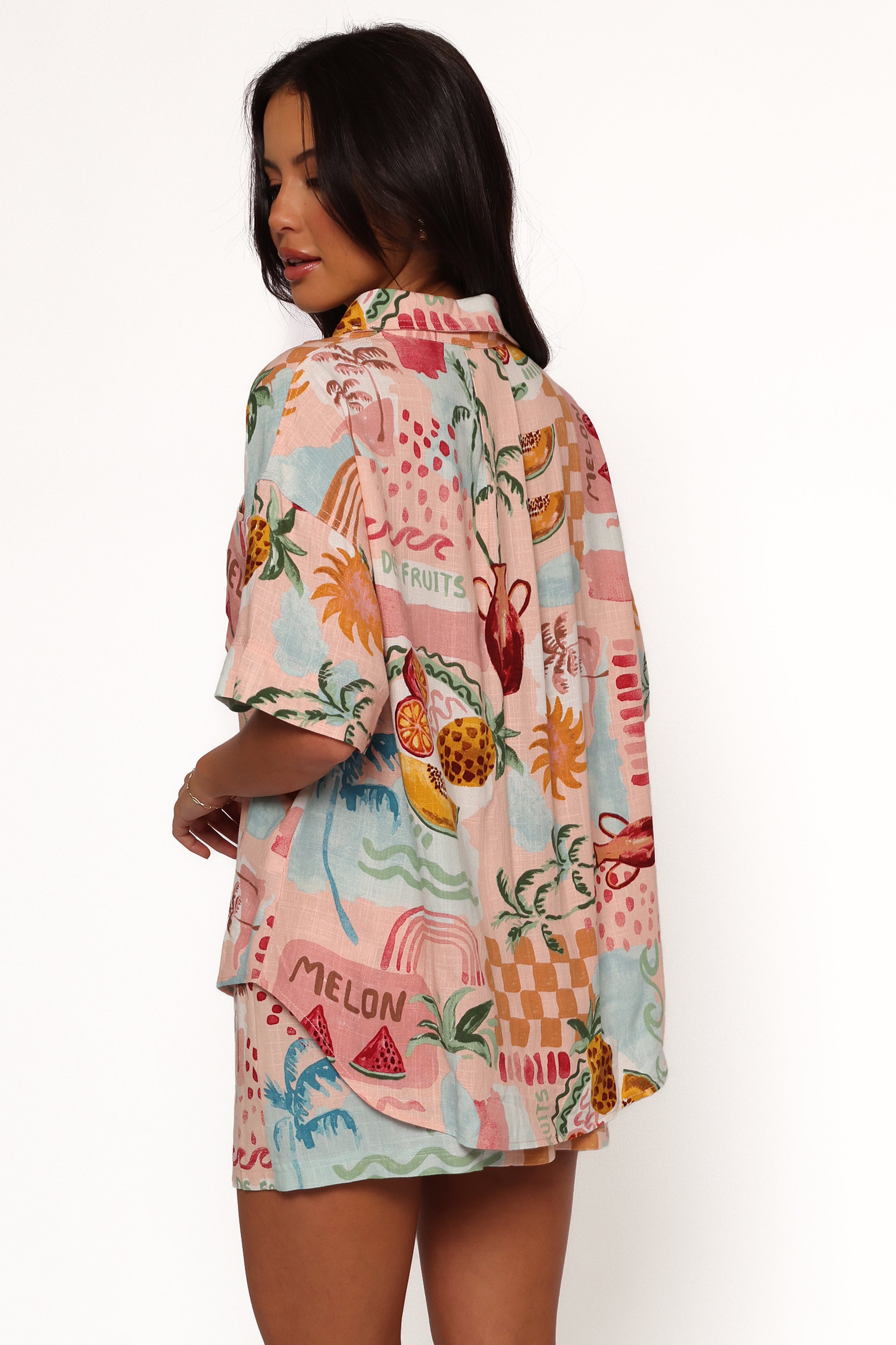 TOPS Abella Short Sleeve Shirt - Summer Haze