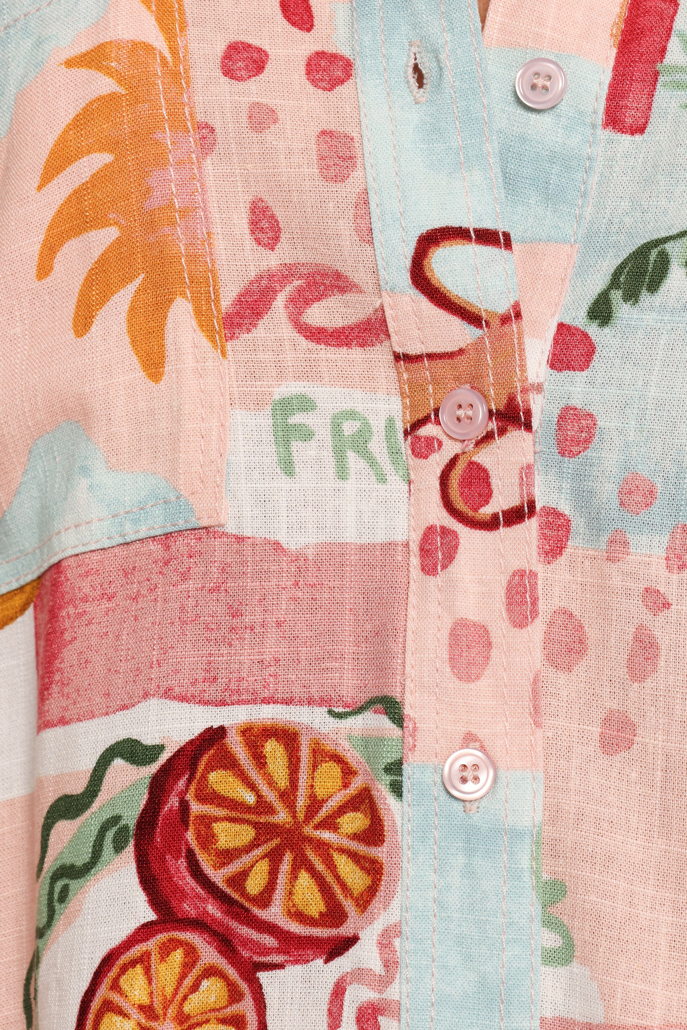 TOPS Abella Short Sleeve Shirt - Summer Haze