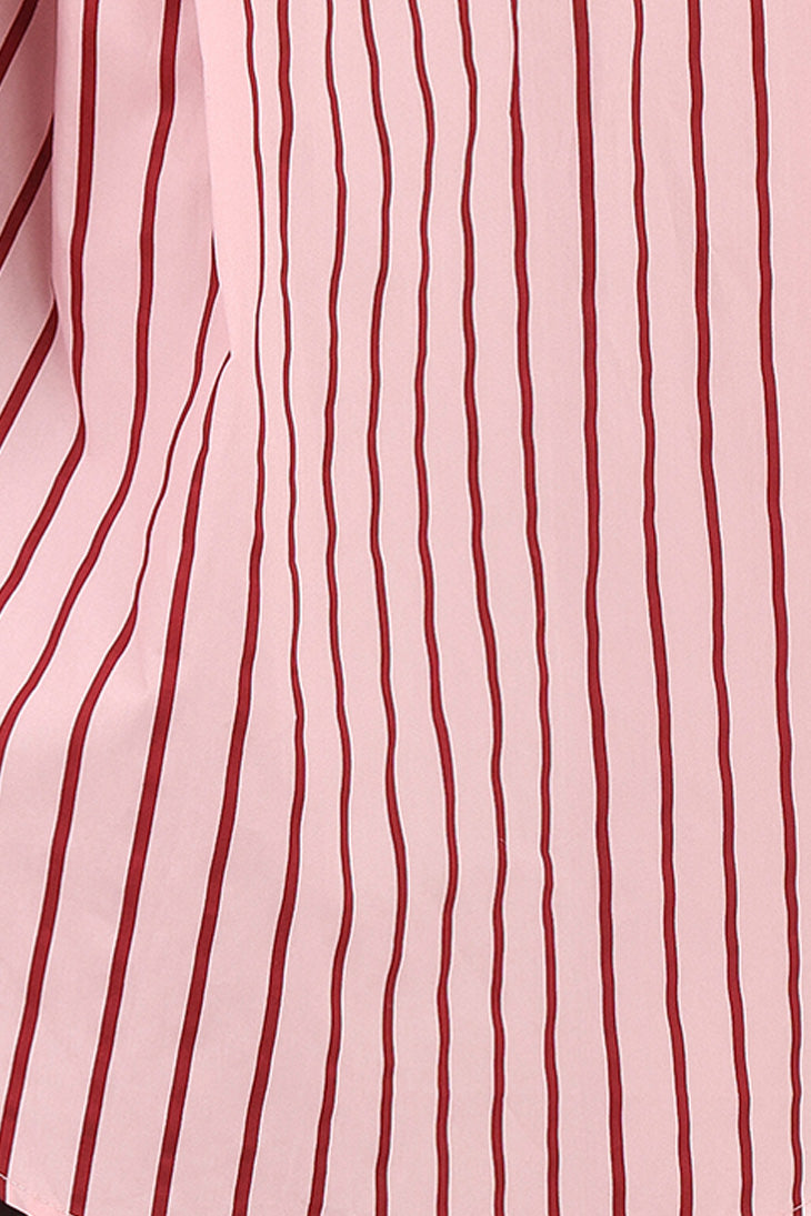 TOPS Adam Stripe Shirt - Pink