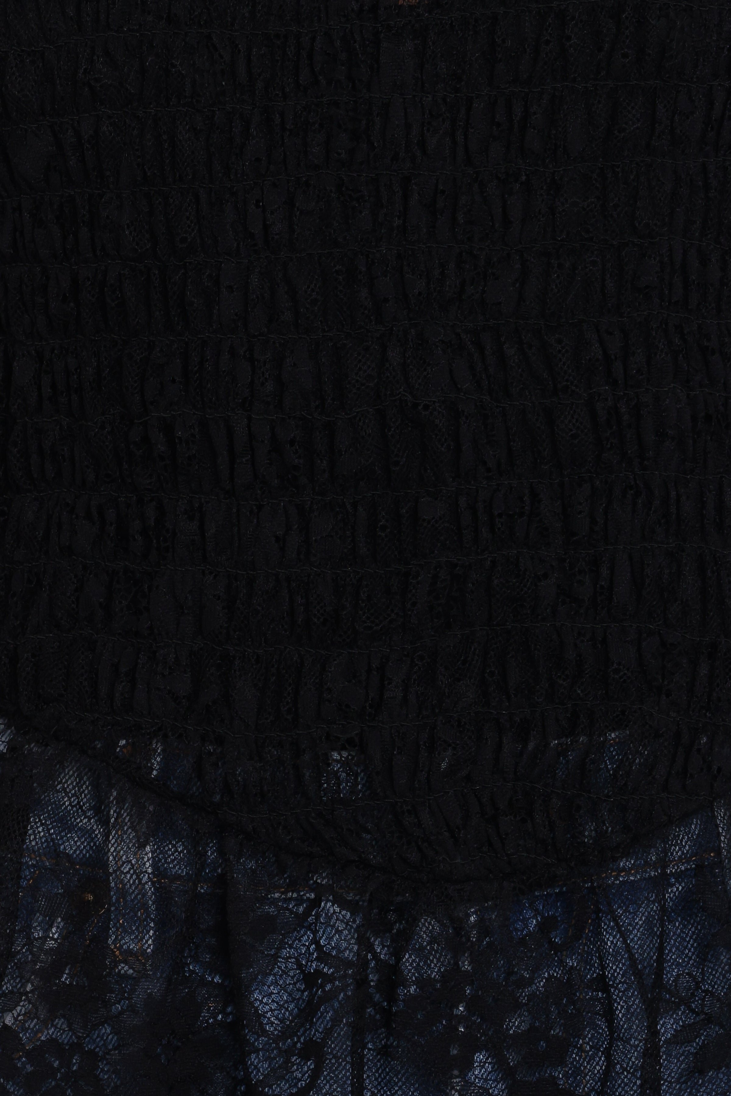 TOPS Adeline Peplum Top - Black