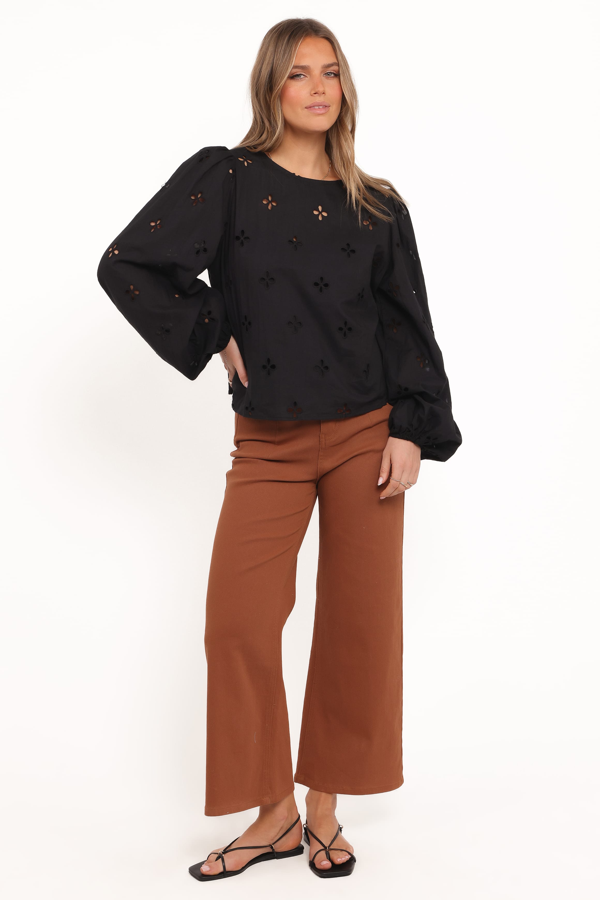 TOPS Aggie Blouse - Black