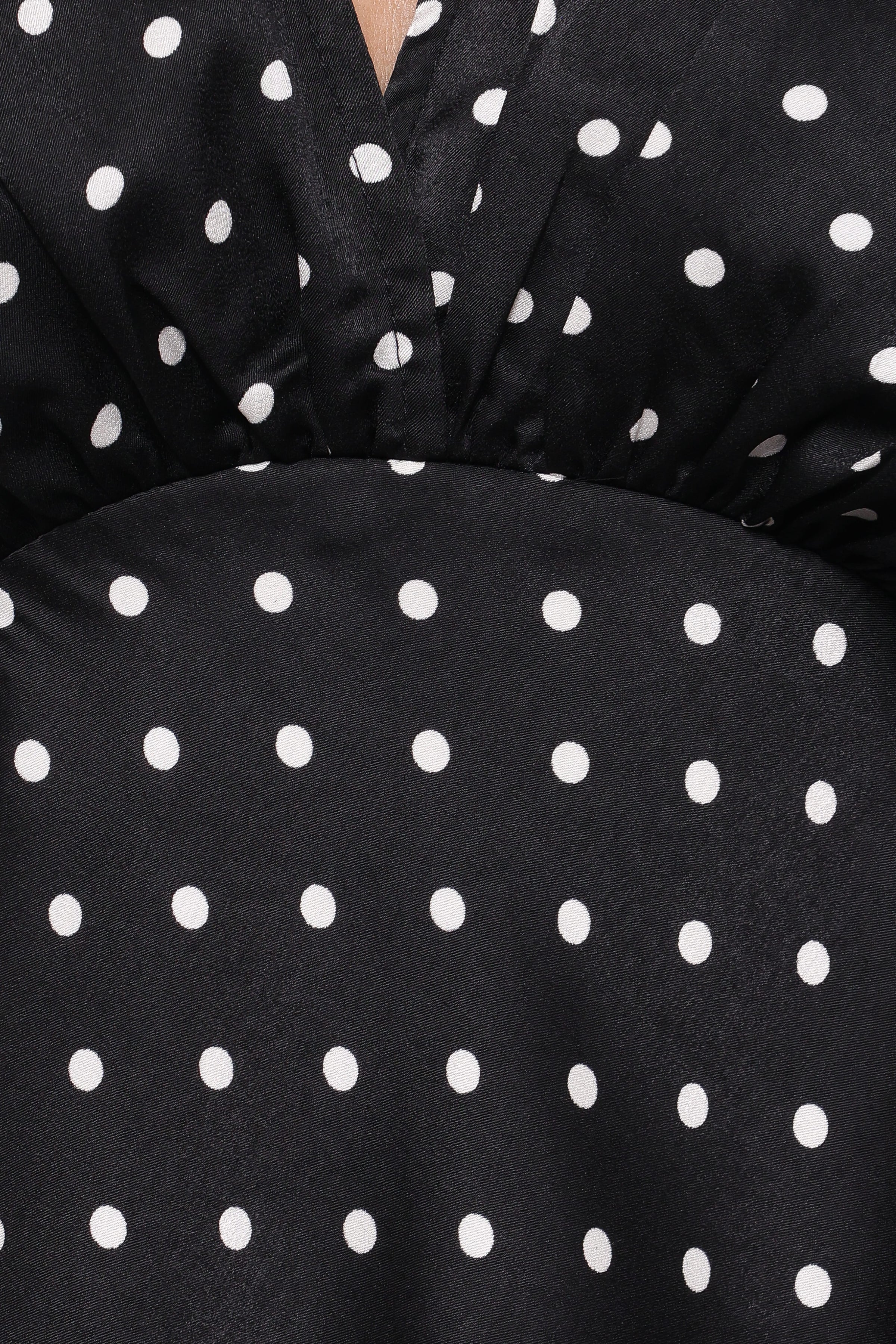 TOPS Ailbhe Top - Black Polka Dot